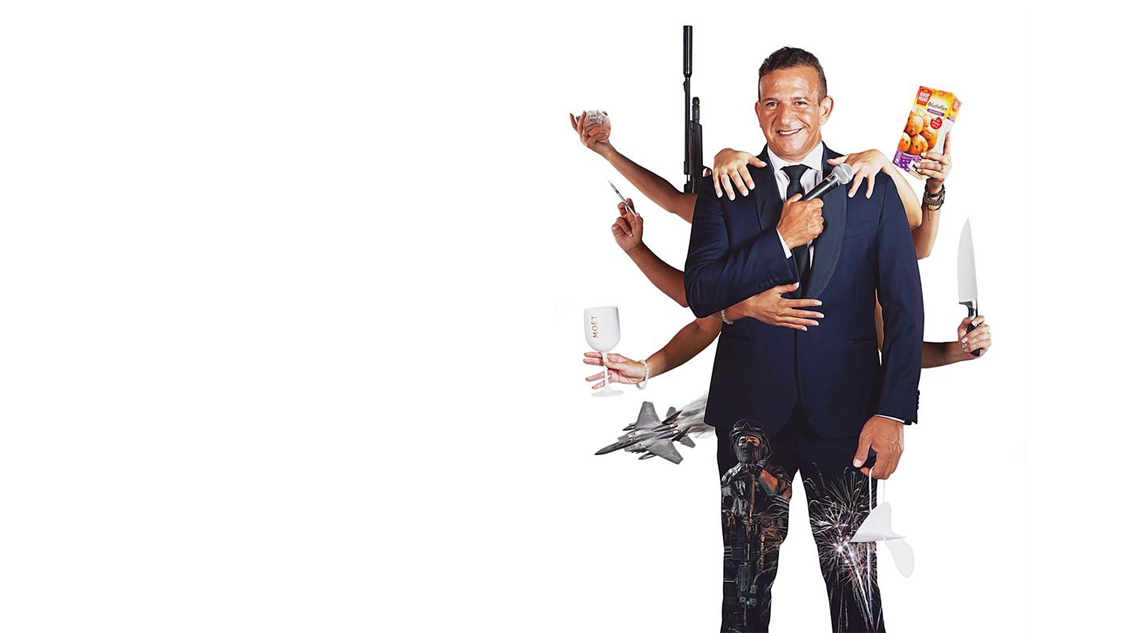 Najib Amhali: Wie het weet mag het zeggen! Background