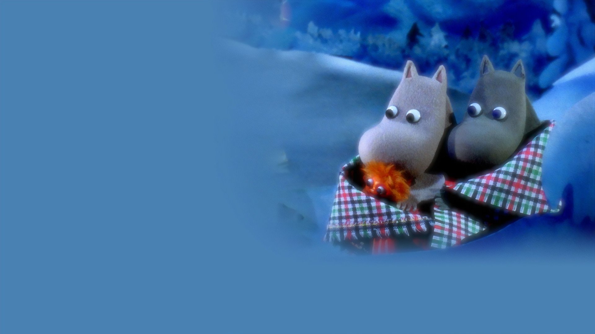 Moomins and the Winter Wonderland Background