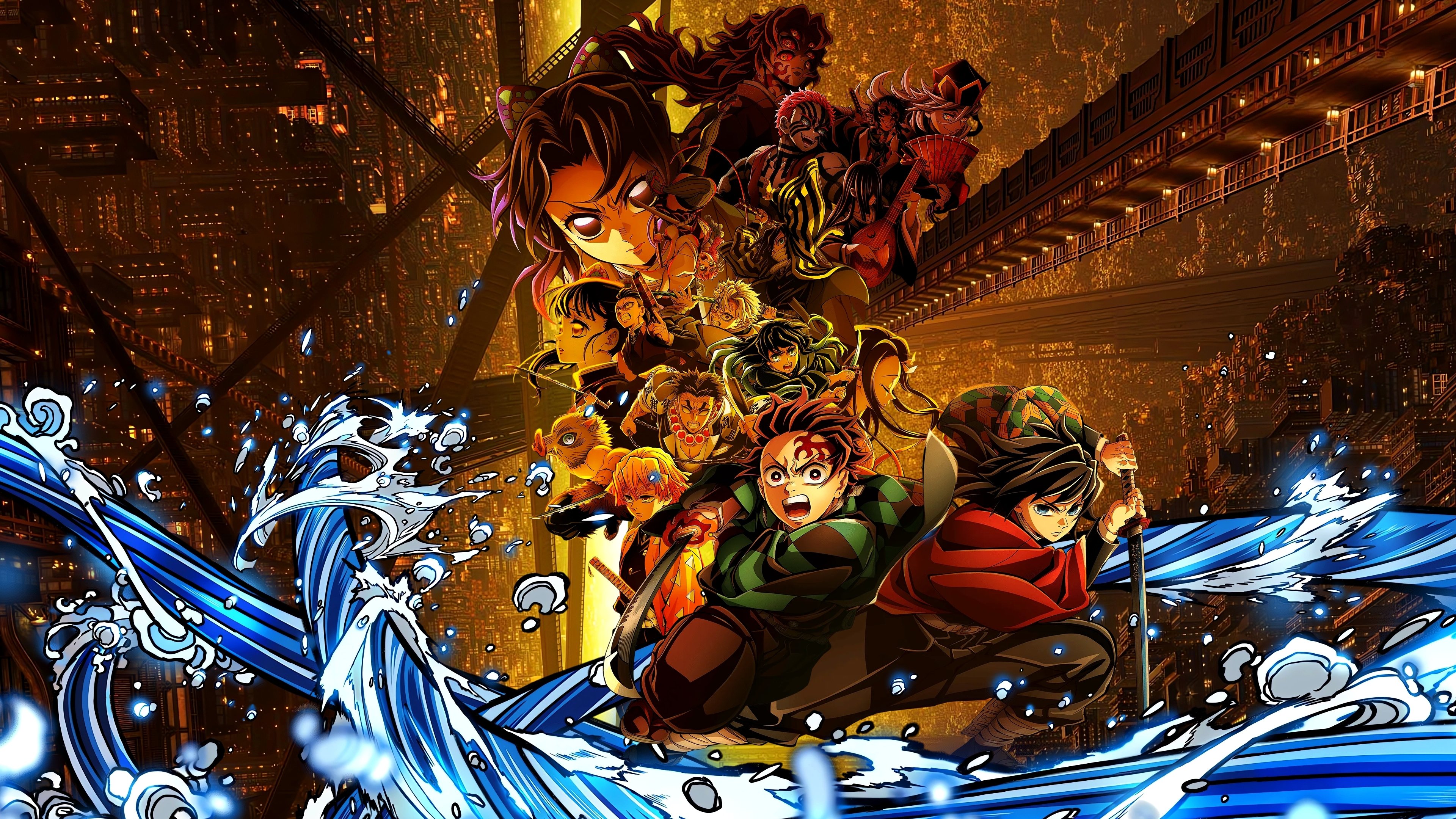 Demon Slayer: Kimetsu no Yaiba Infinity Castle Background