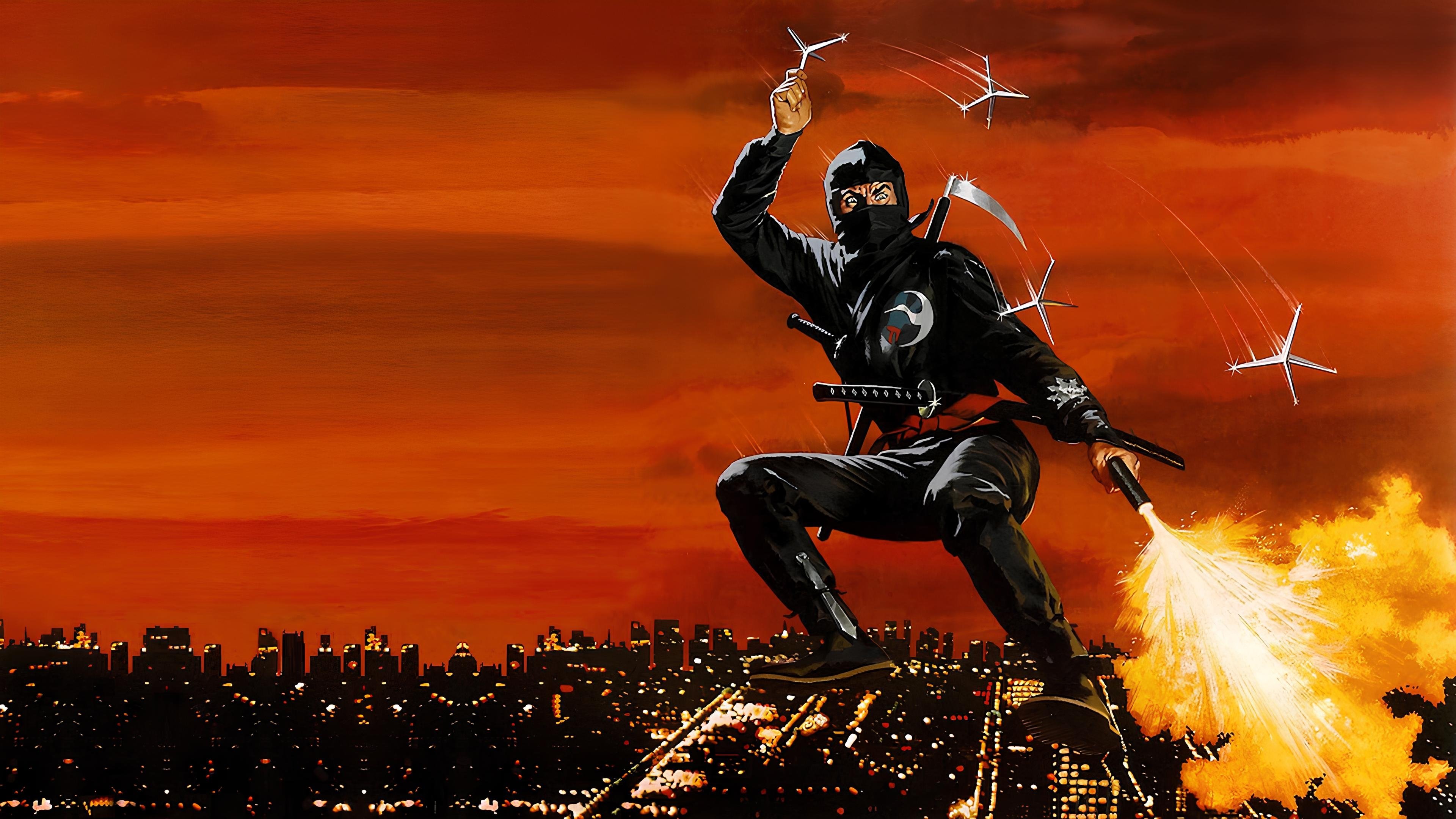 Revenge of the Ninja Background