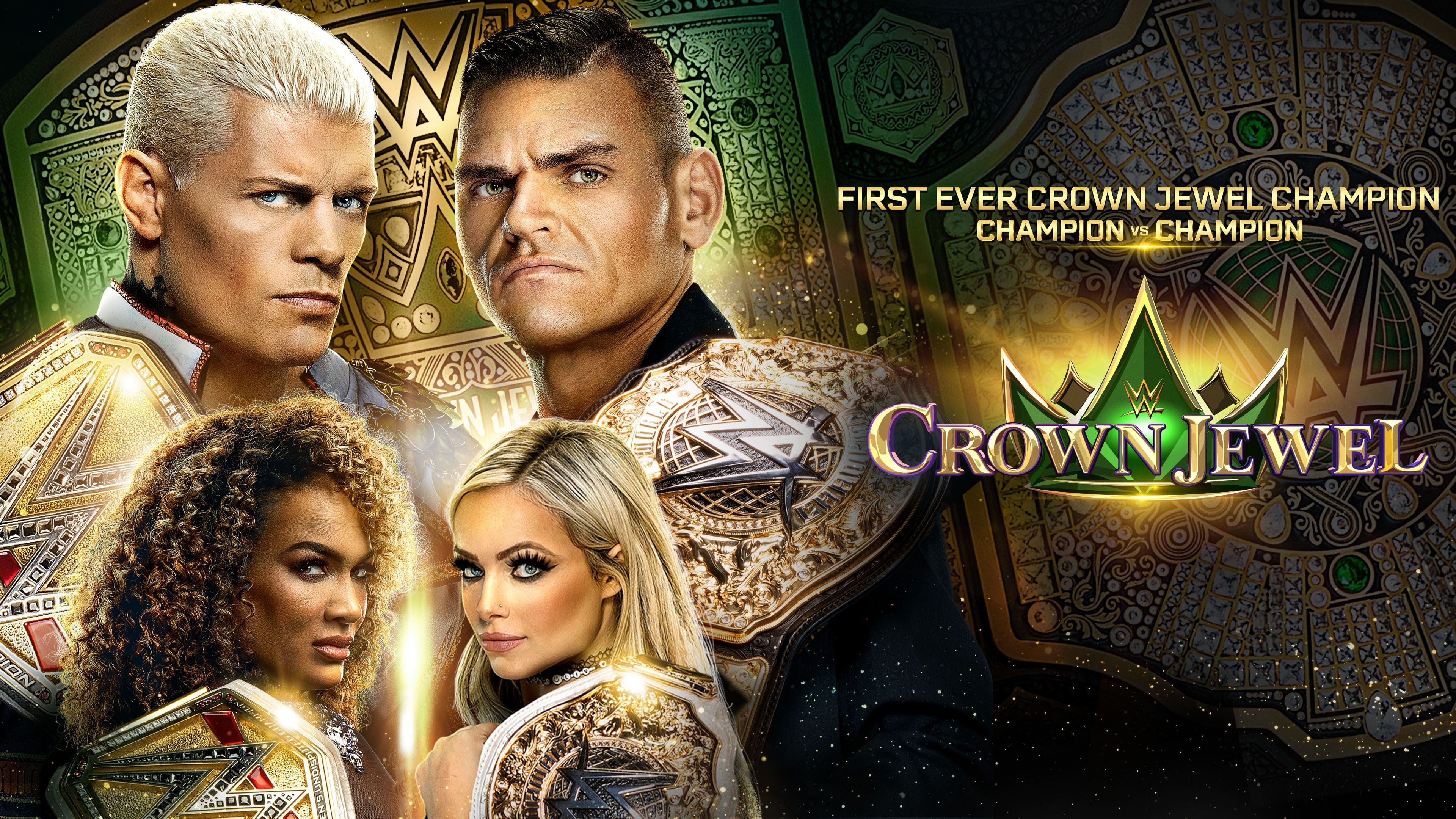WWE Crown Jewel Background