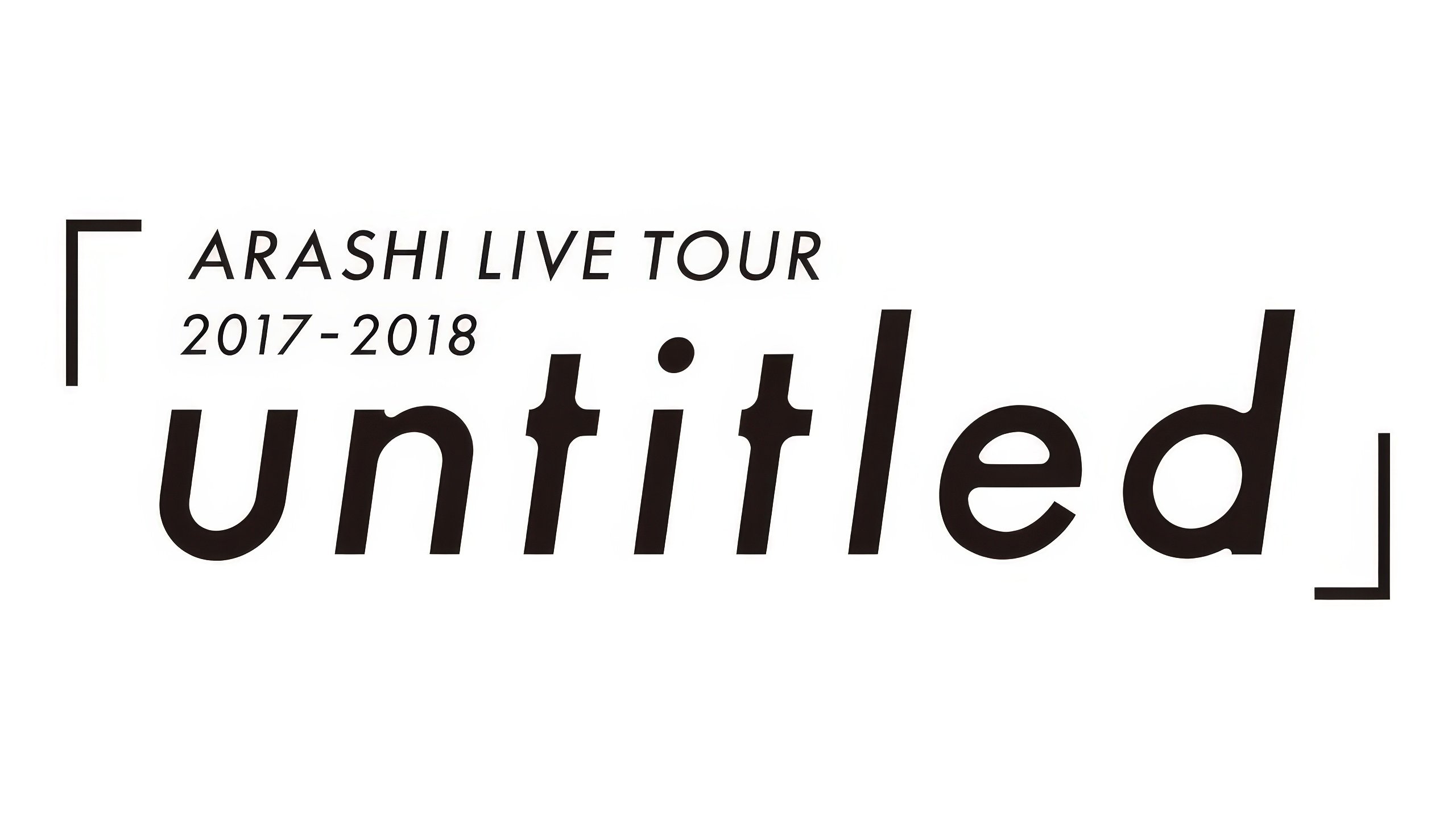 ARASHI LIVE TOUR 2017-2018 「untitled」 Background