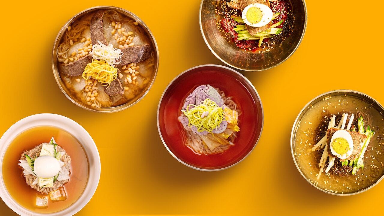 Korean Cold Noodle Rhapsody Background
