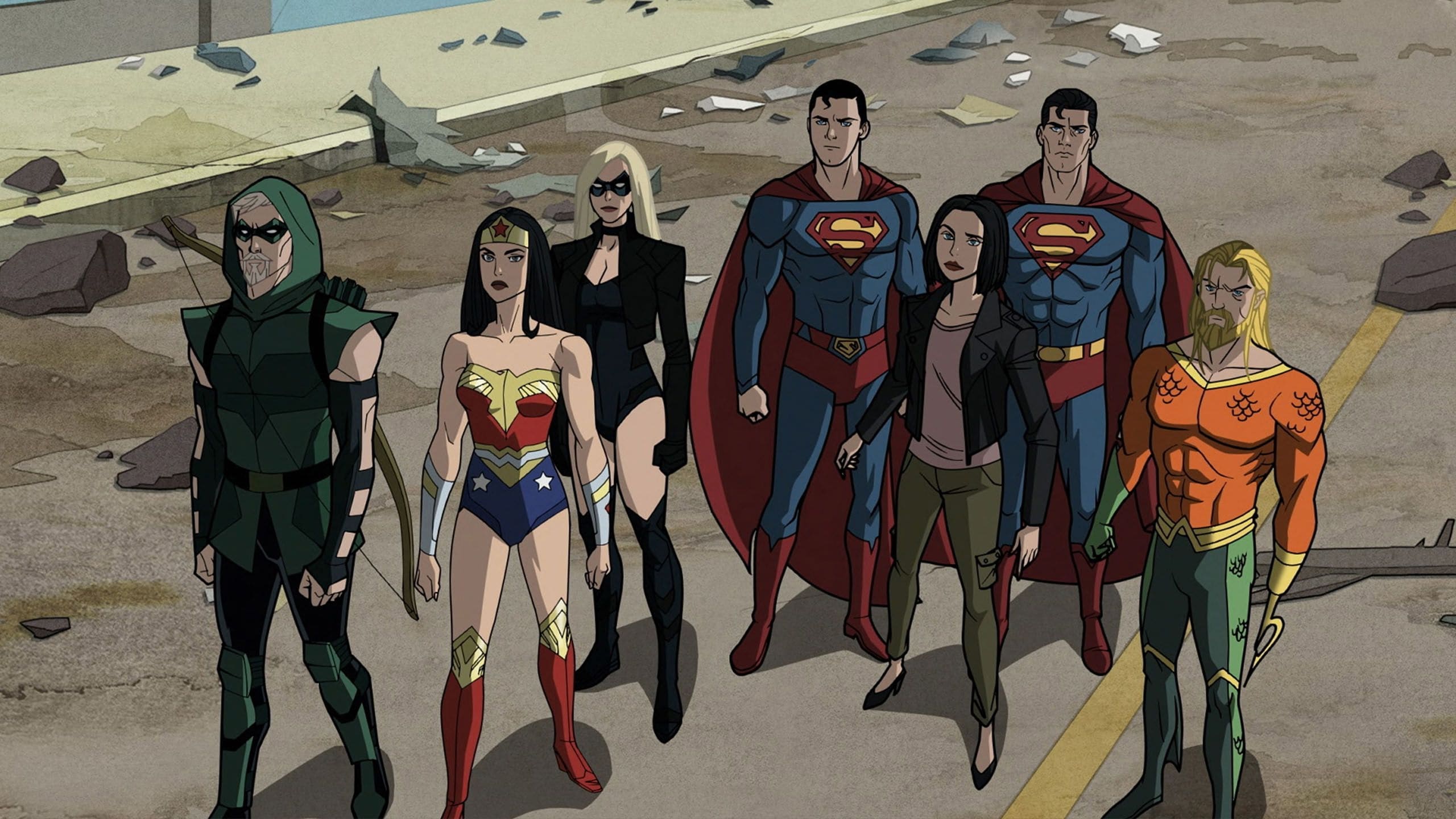 Justice League: Crisis on Infinite Earths Part Three Background