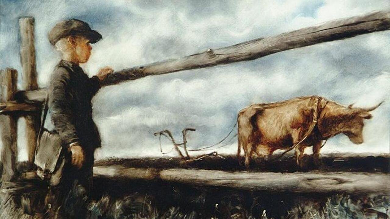 The Cow Background