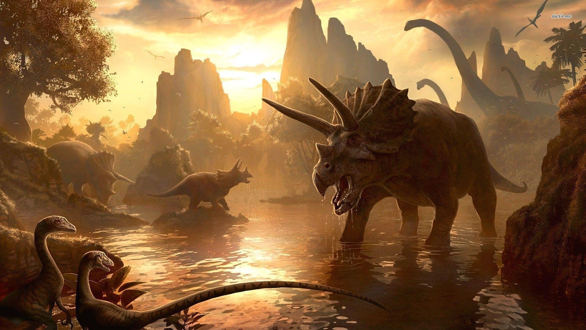 Last Day of the Dinosaurs Background