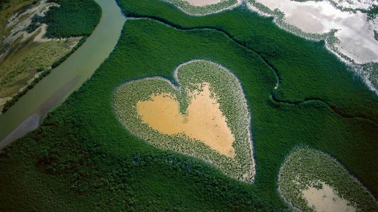 Earth from Above Background