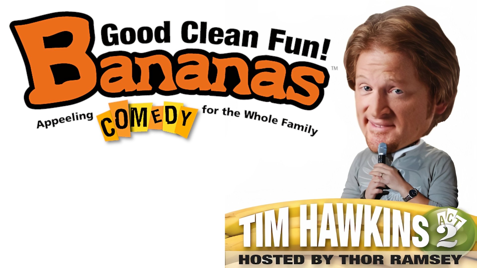Tim Hawkins: Bananas,  Act 2 Background