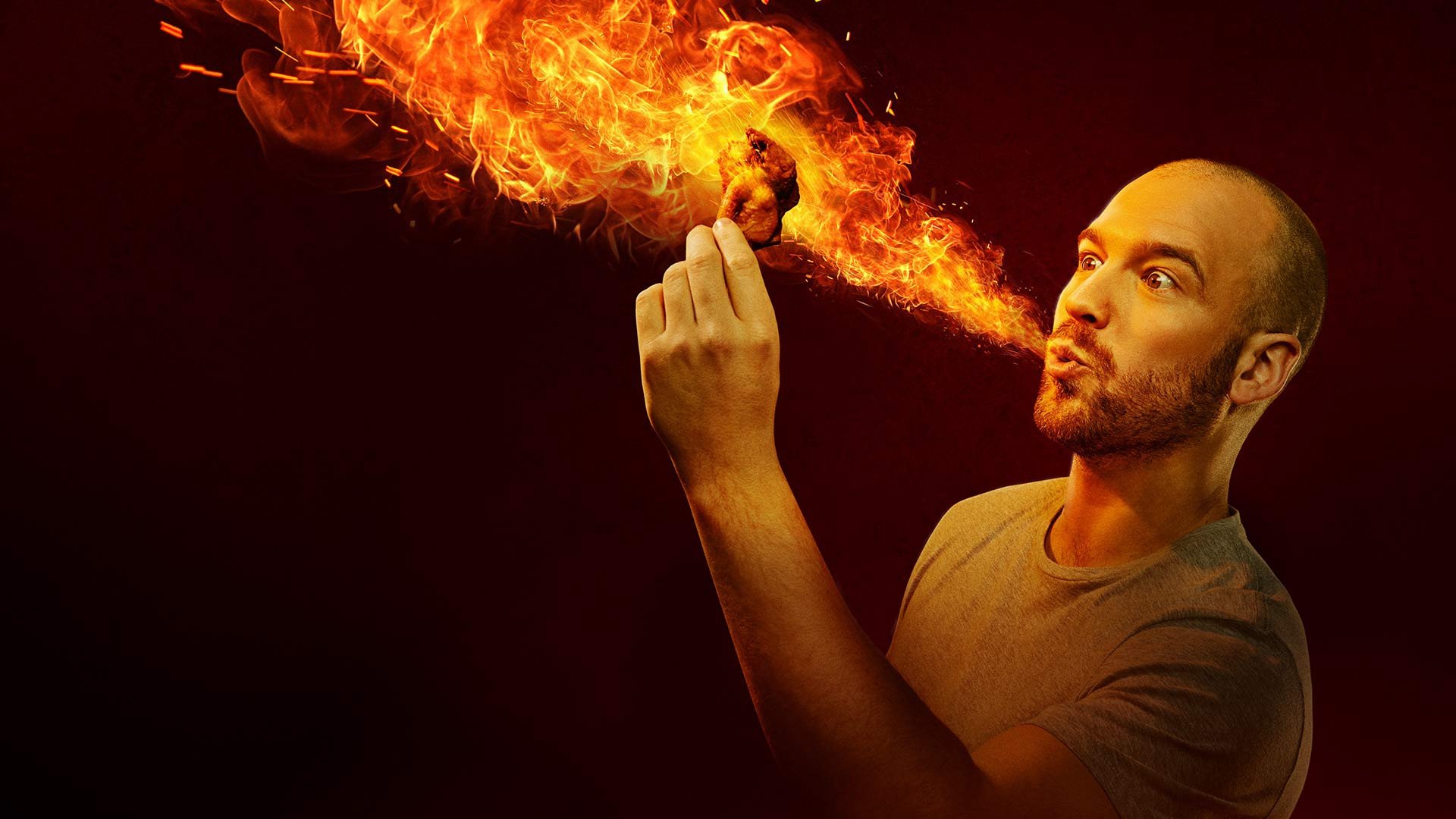 Hot Ones: The Game Show Background