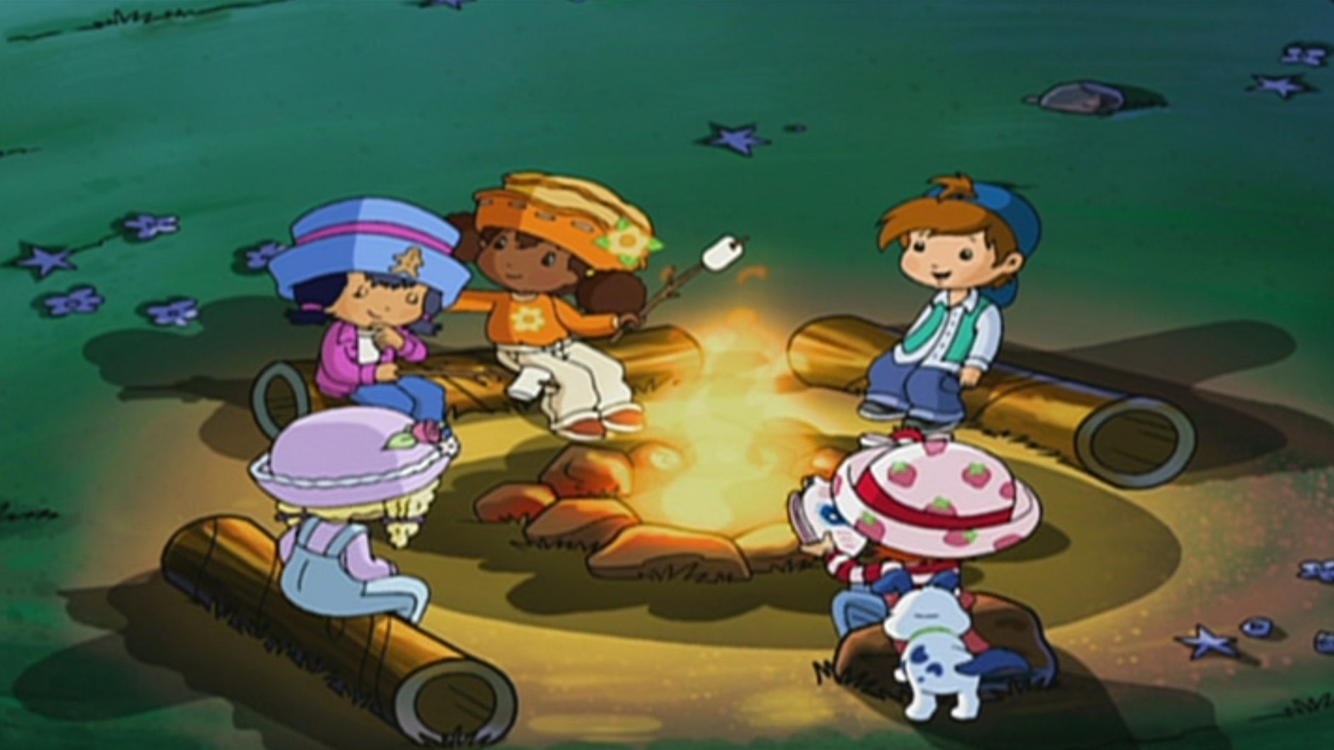 Strawberry Shortcake: Moonlight Mysteries Background