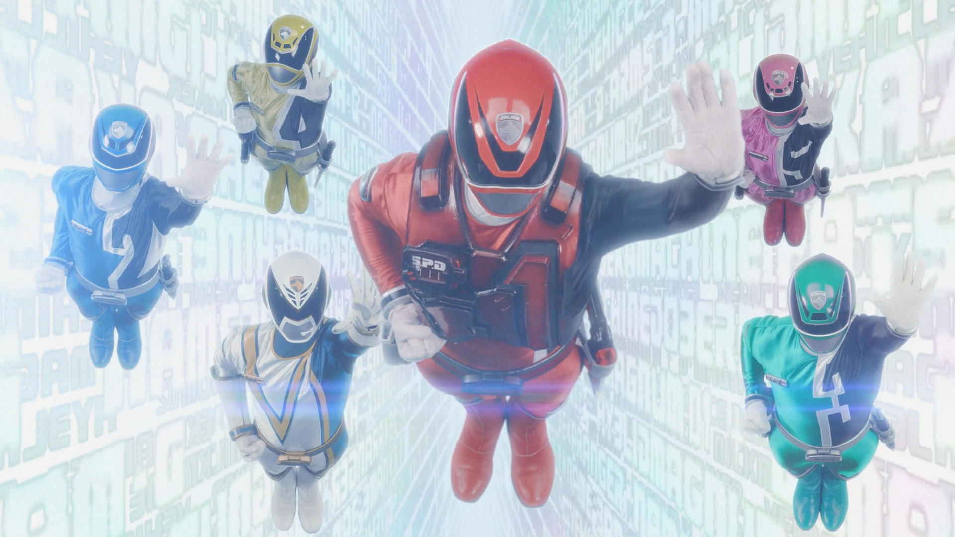 Tokusou Sentai Dekaranger 20th: Fireball Booster Background