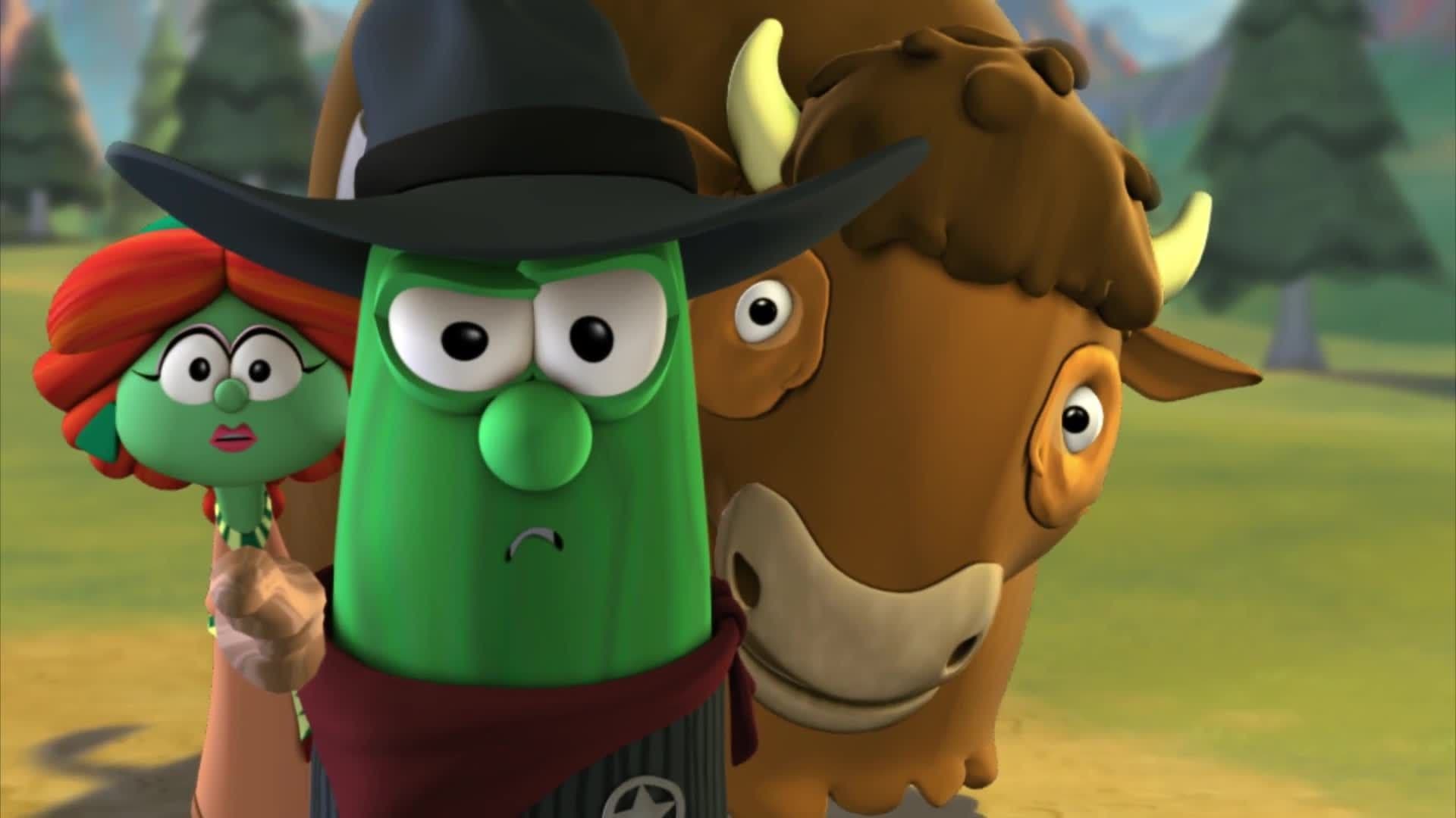 VeggieTales: Moe and the Big Exit Background