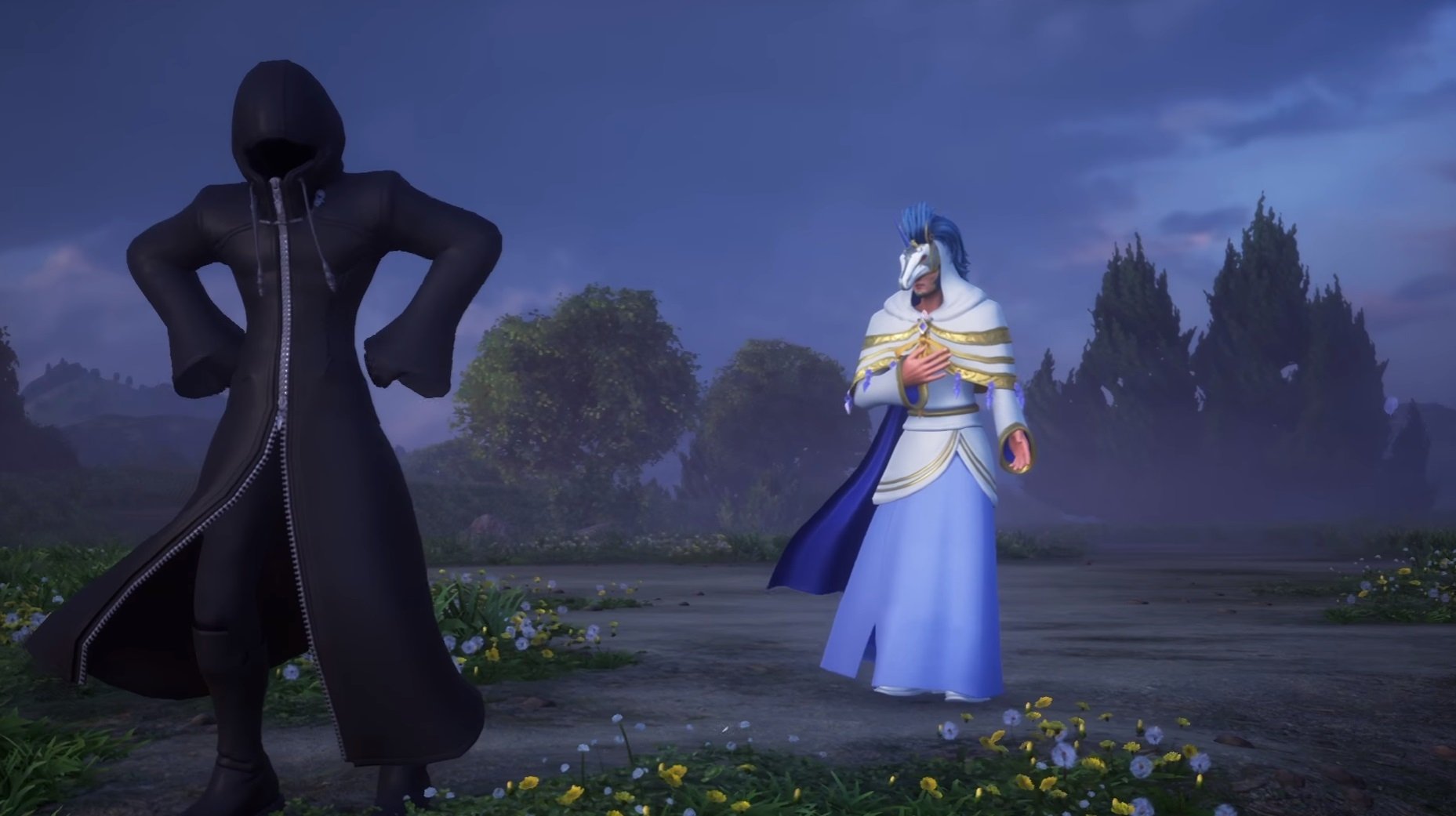 Kingdom Hearts χ Back Cover Background