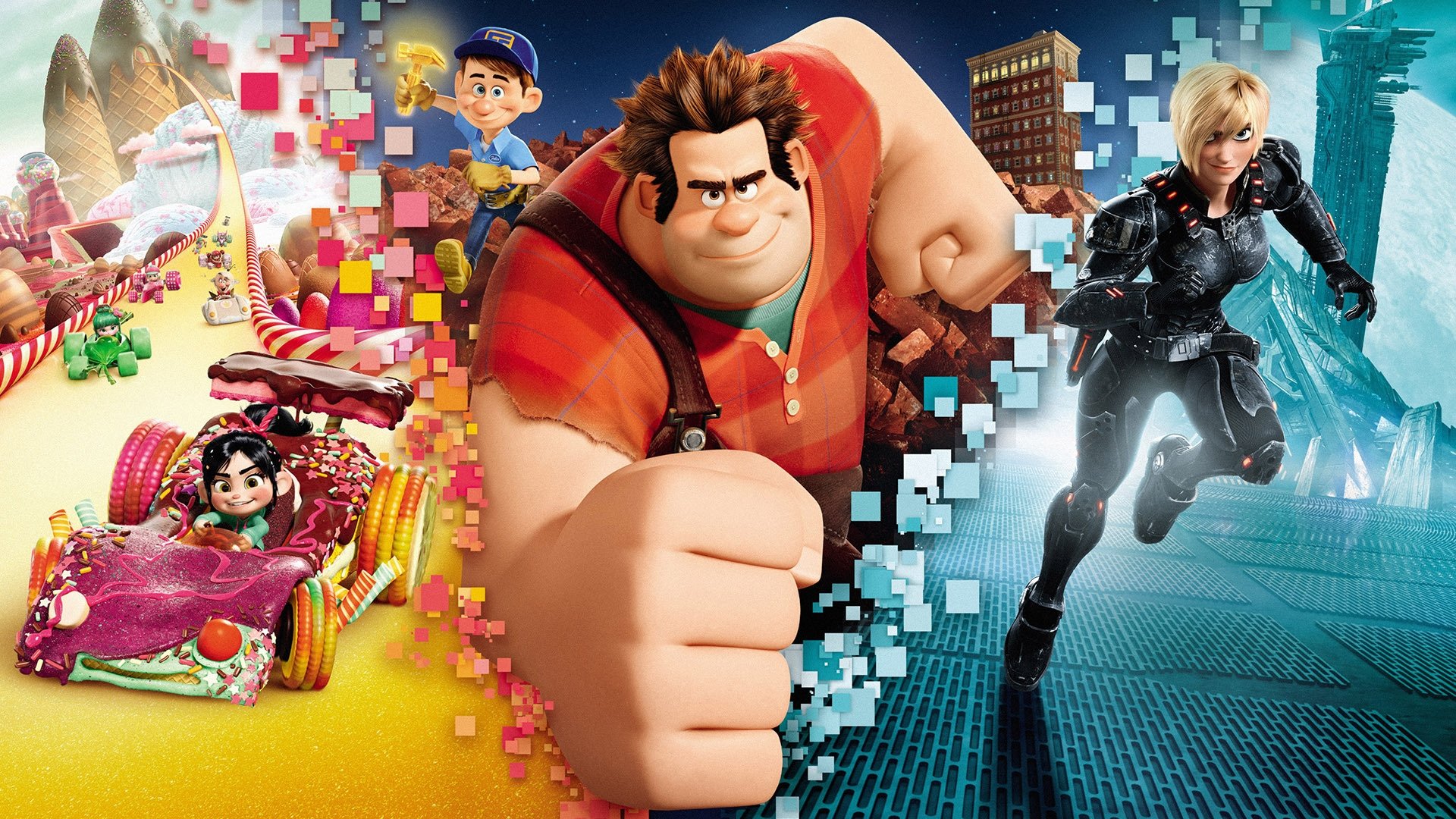 Wreck-It Ralph Background