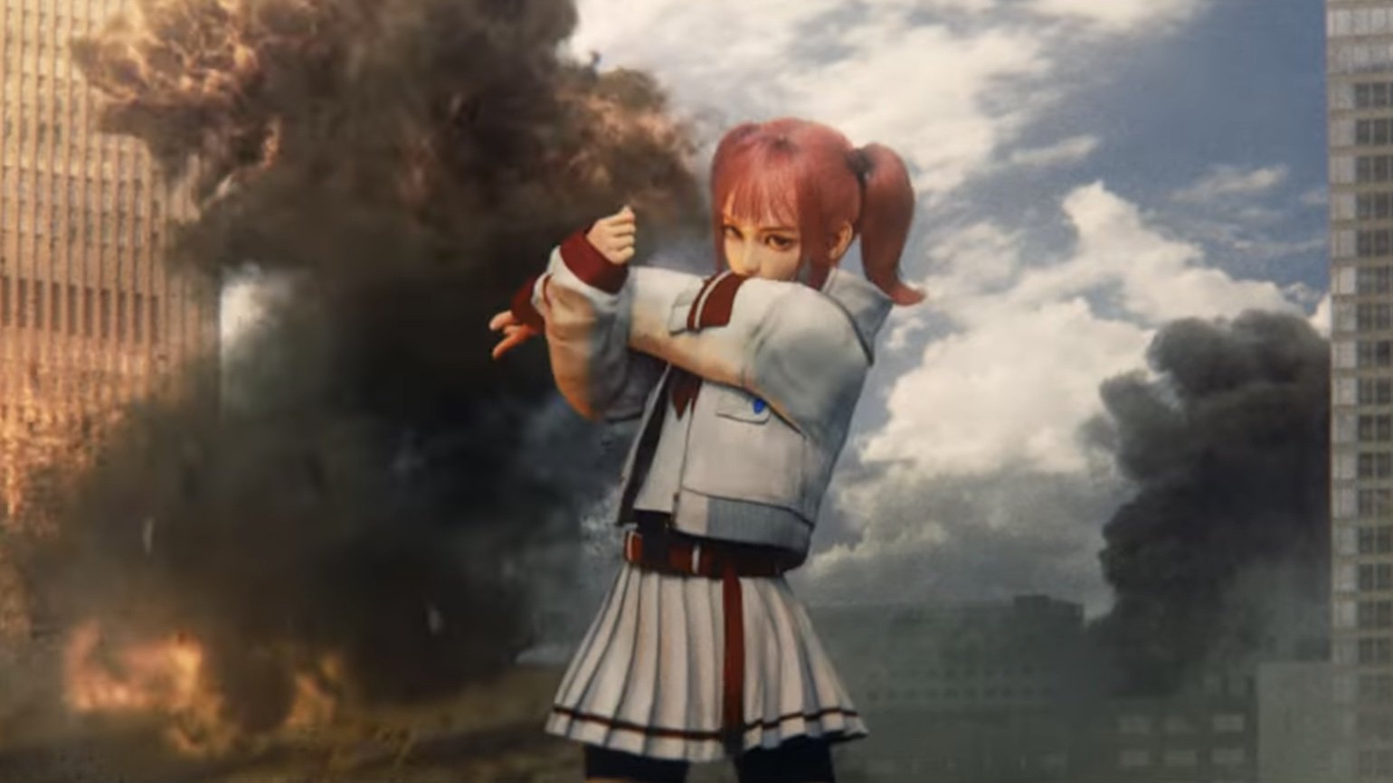 Dai-Kaiju vs. Giant Girl Background