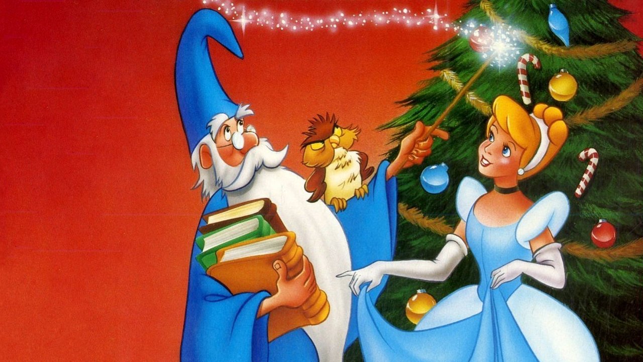 A Disney Christmas Gift Background