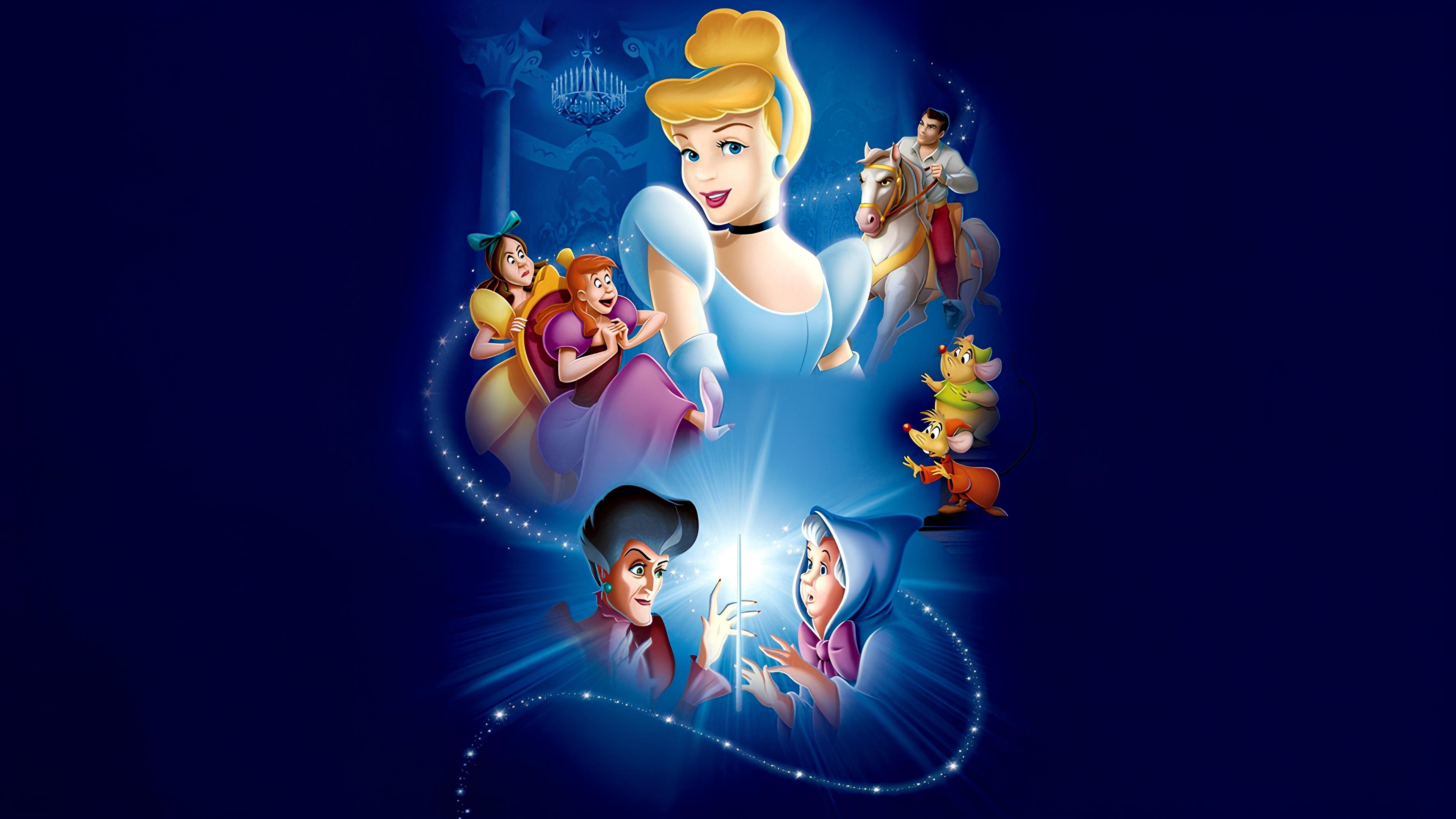 Cinderella III: A Twist in Time Background