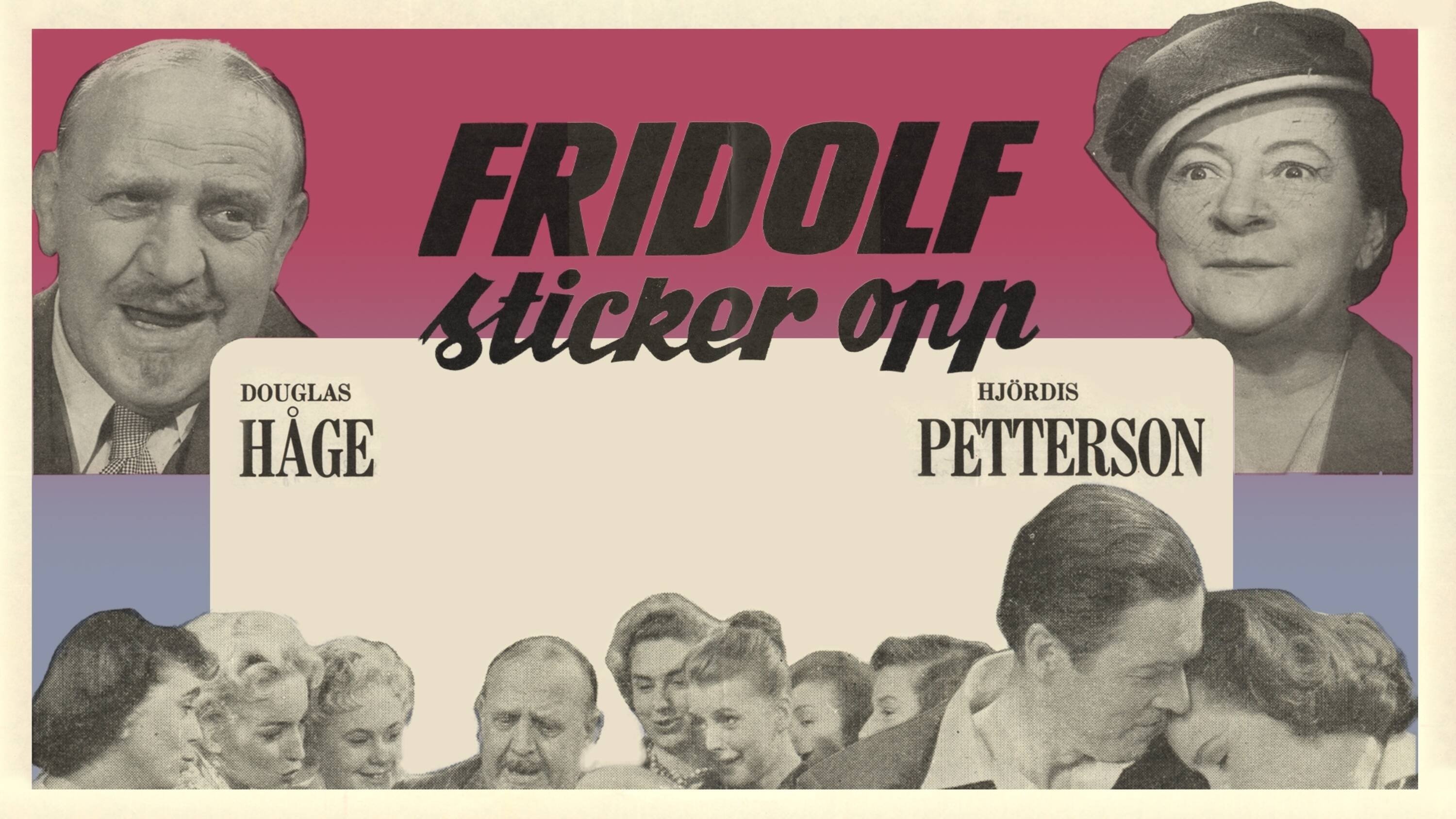 Fridolf sticker opp! Background