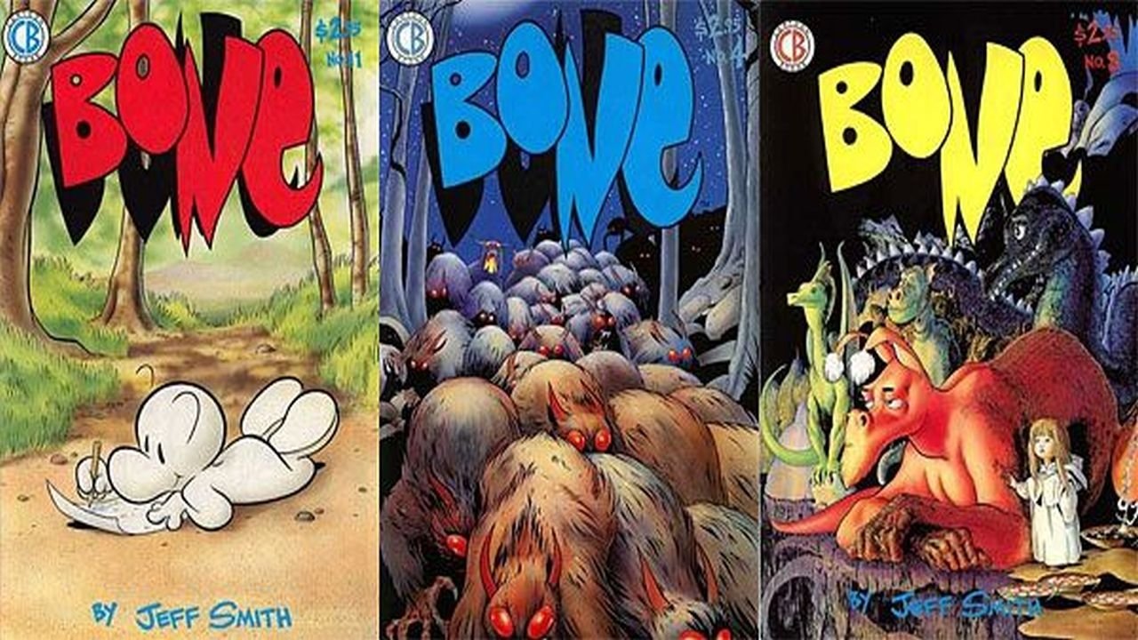 The Cartoonist: Jeff Smith, BONE and the Changing Face of Comics Background