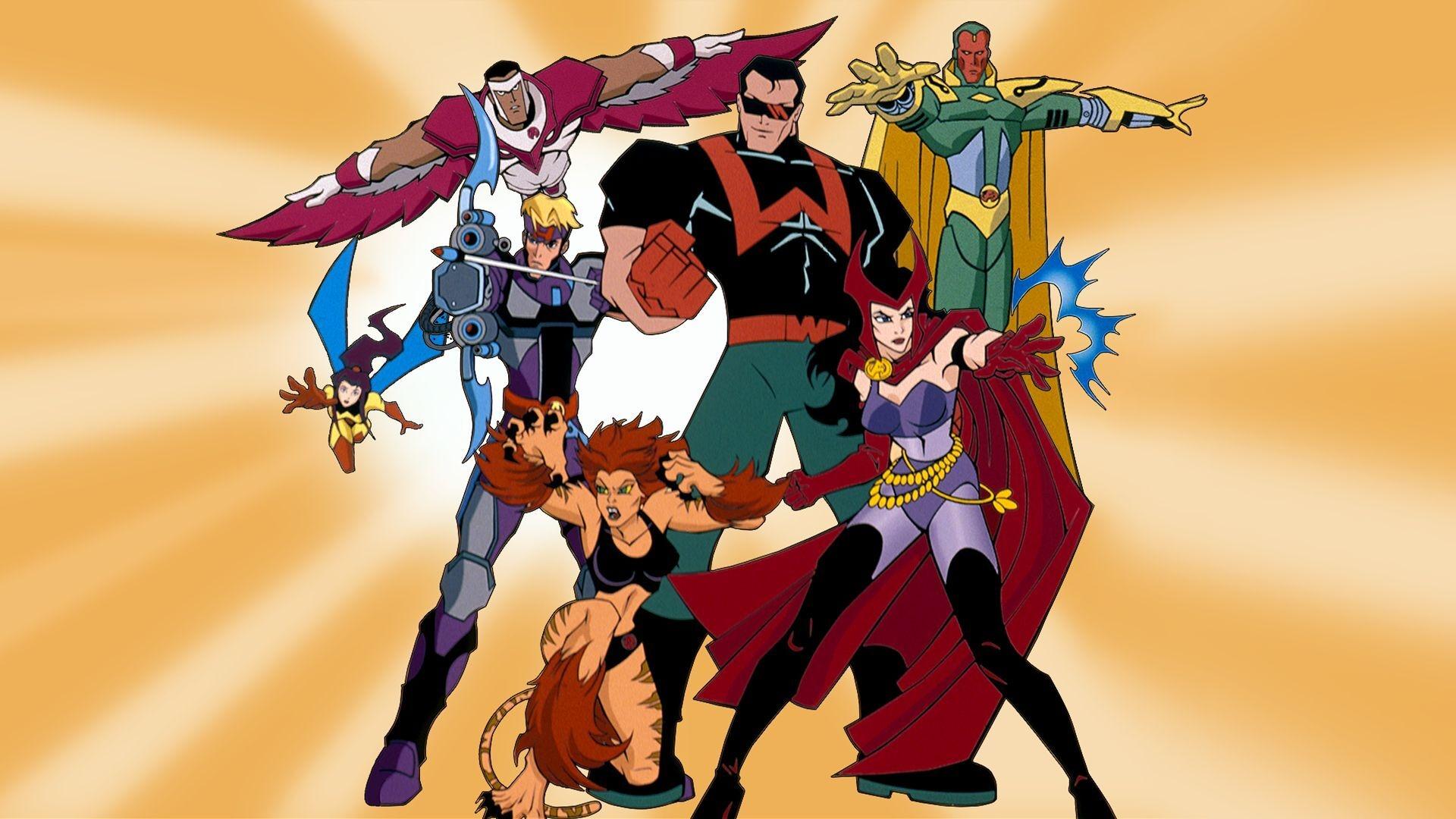 The Avengers: United They Stand Background