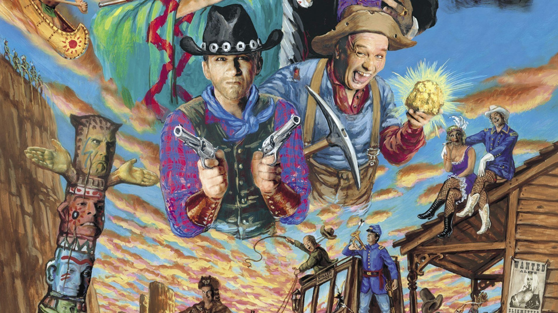 Ørkenens Sønner: Et Skud i Tågen Background