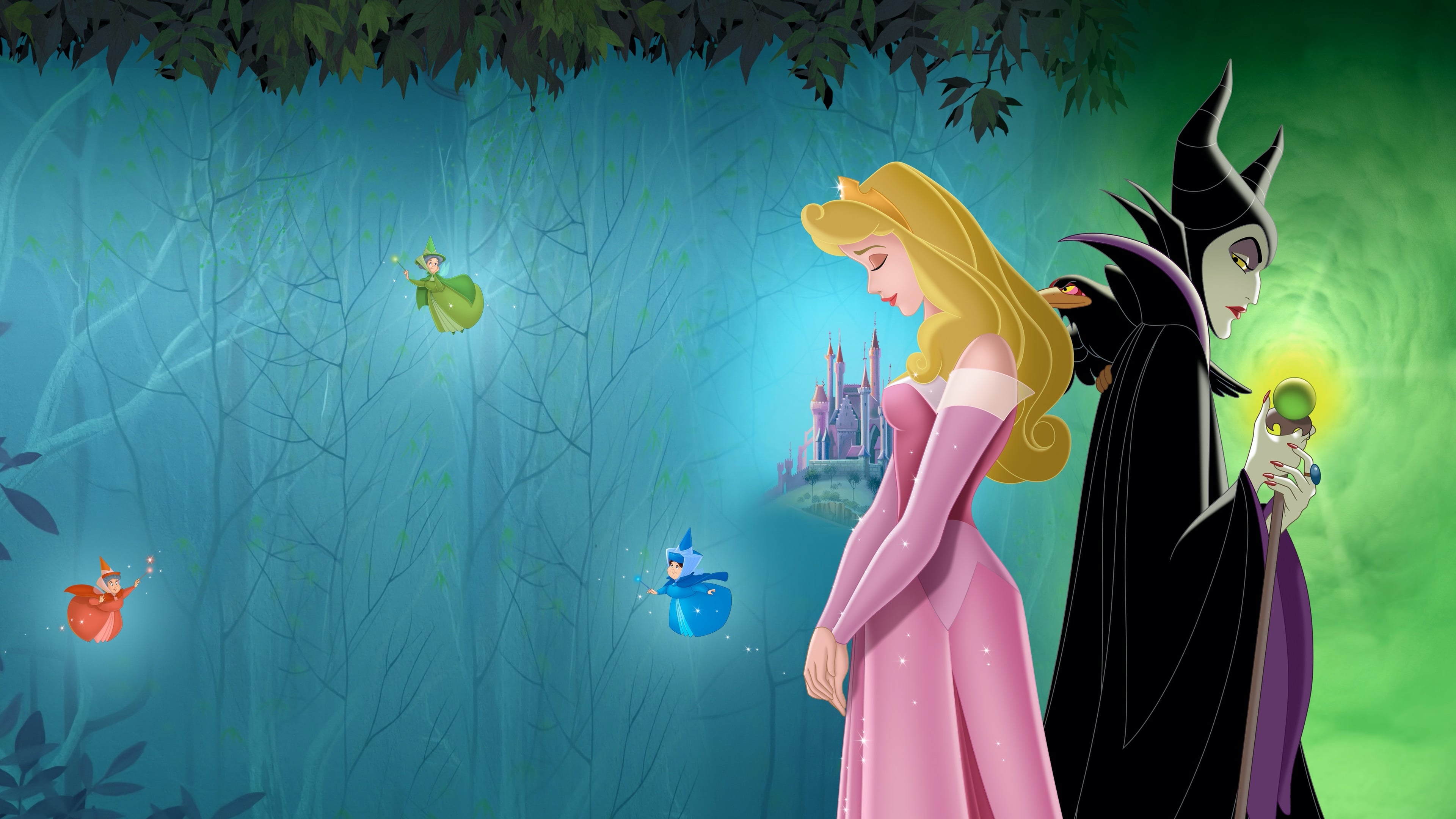 Sleeping Beauty Background