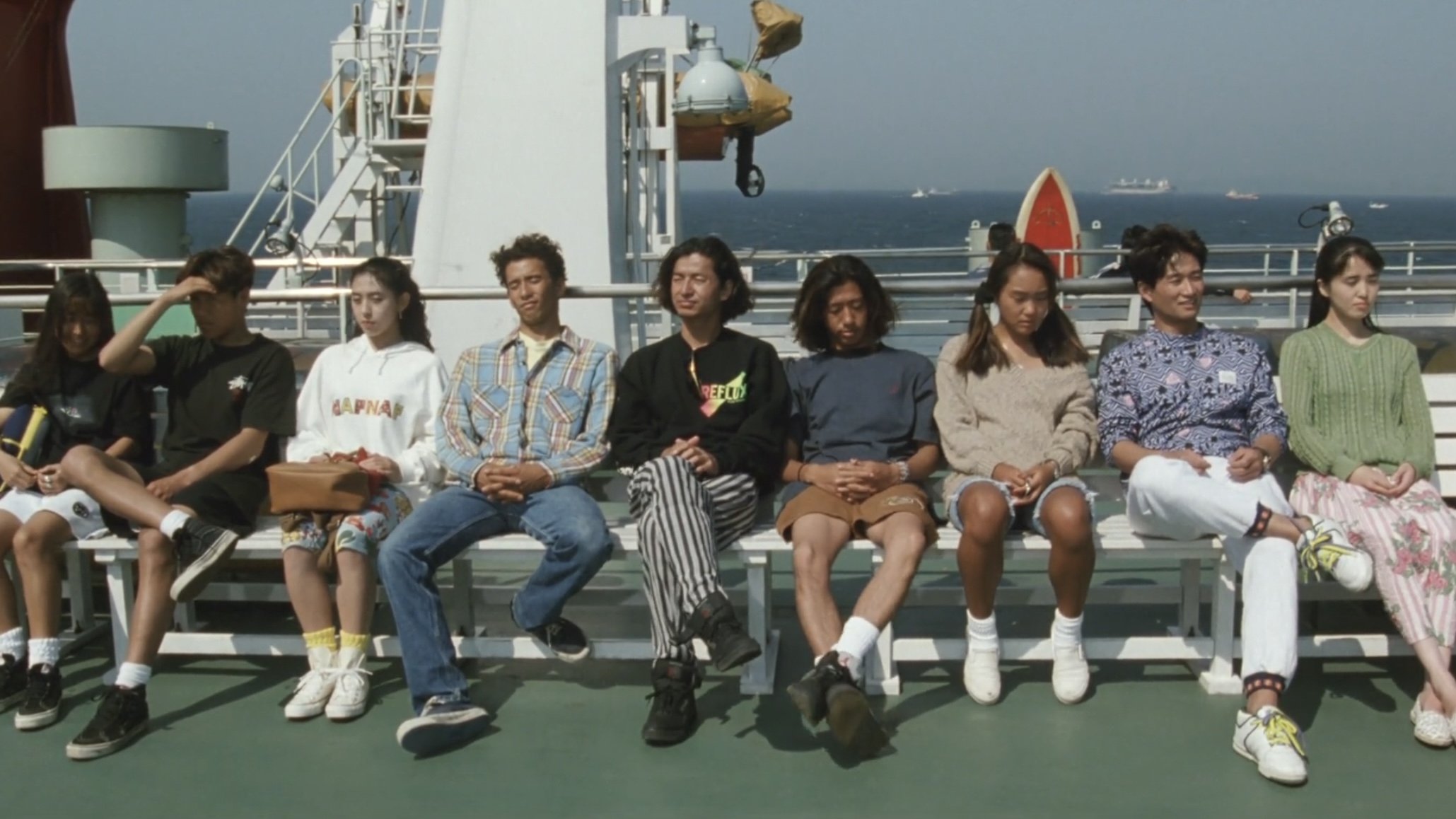 A Scene at the Sea Background