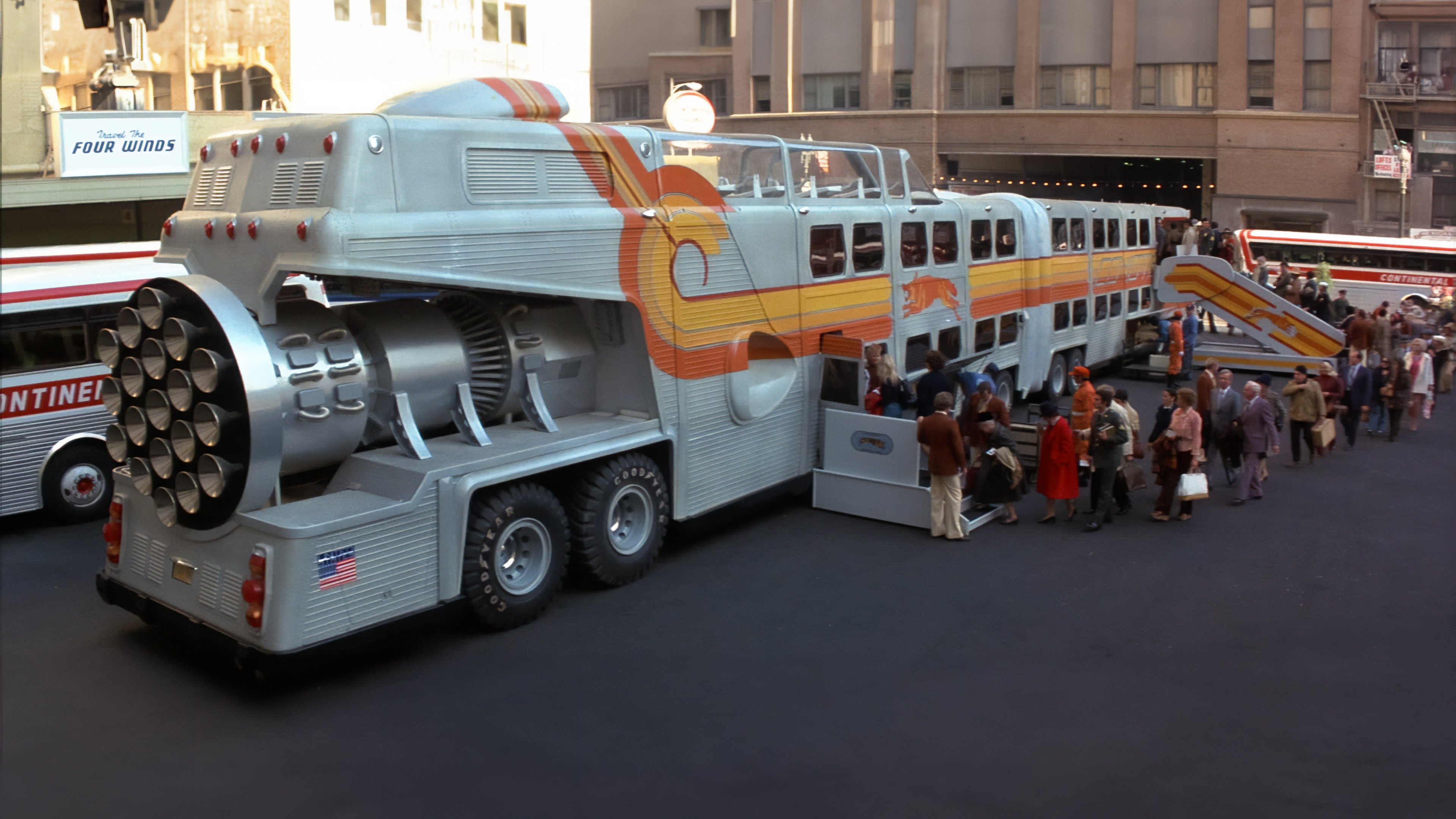 The Big Bus Background