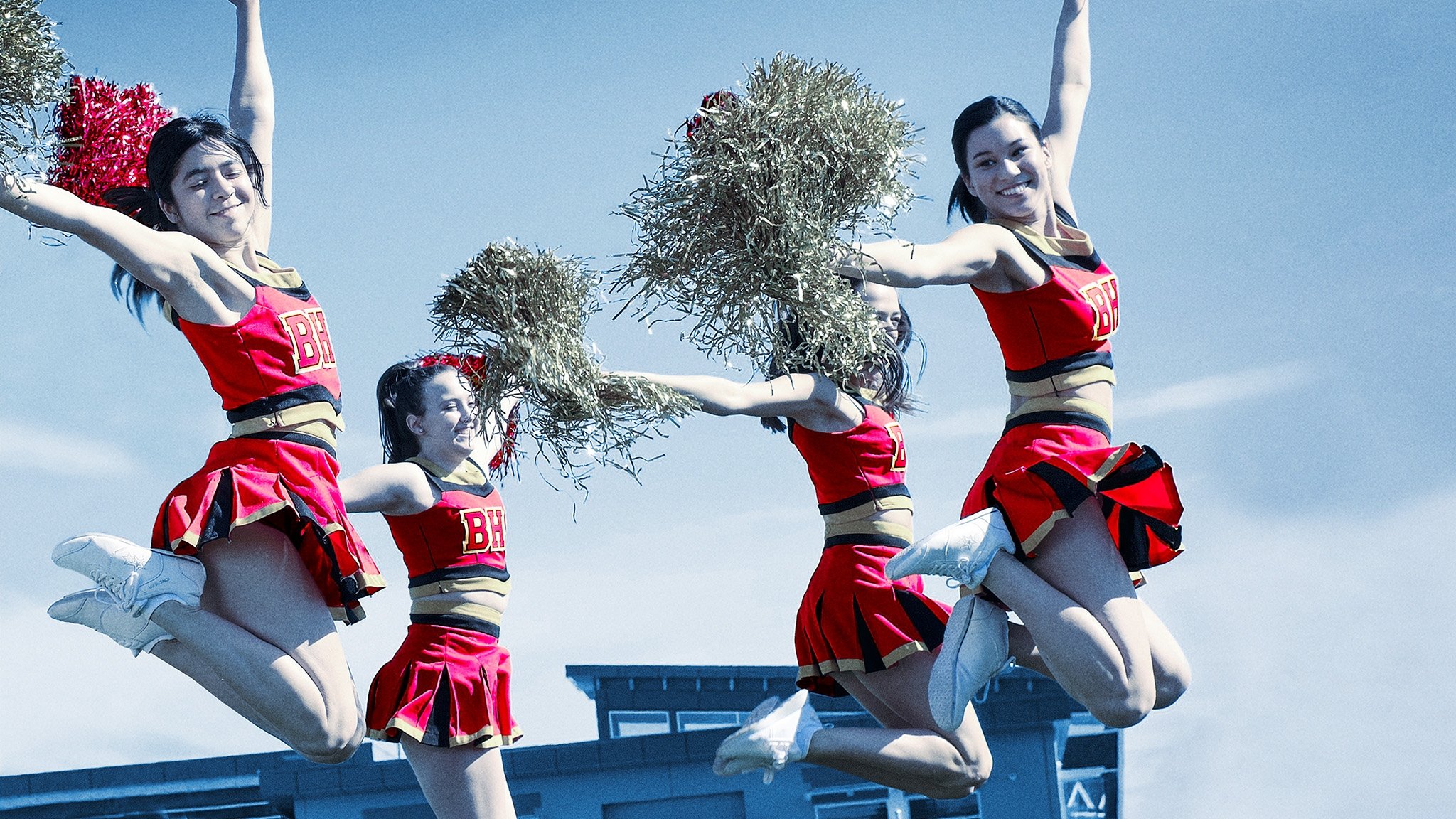 Undercover Cheerleader Background