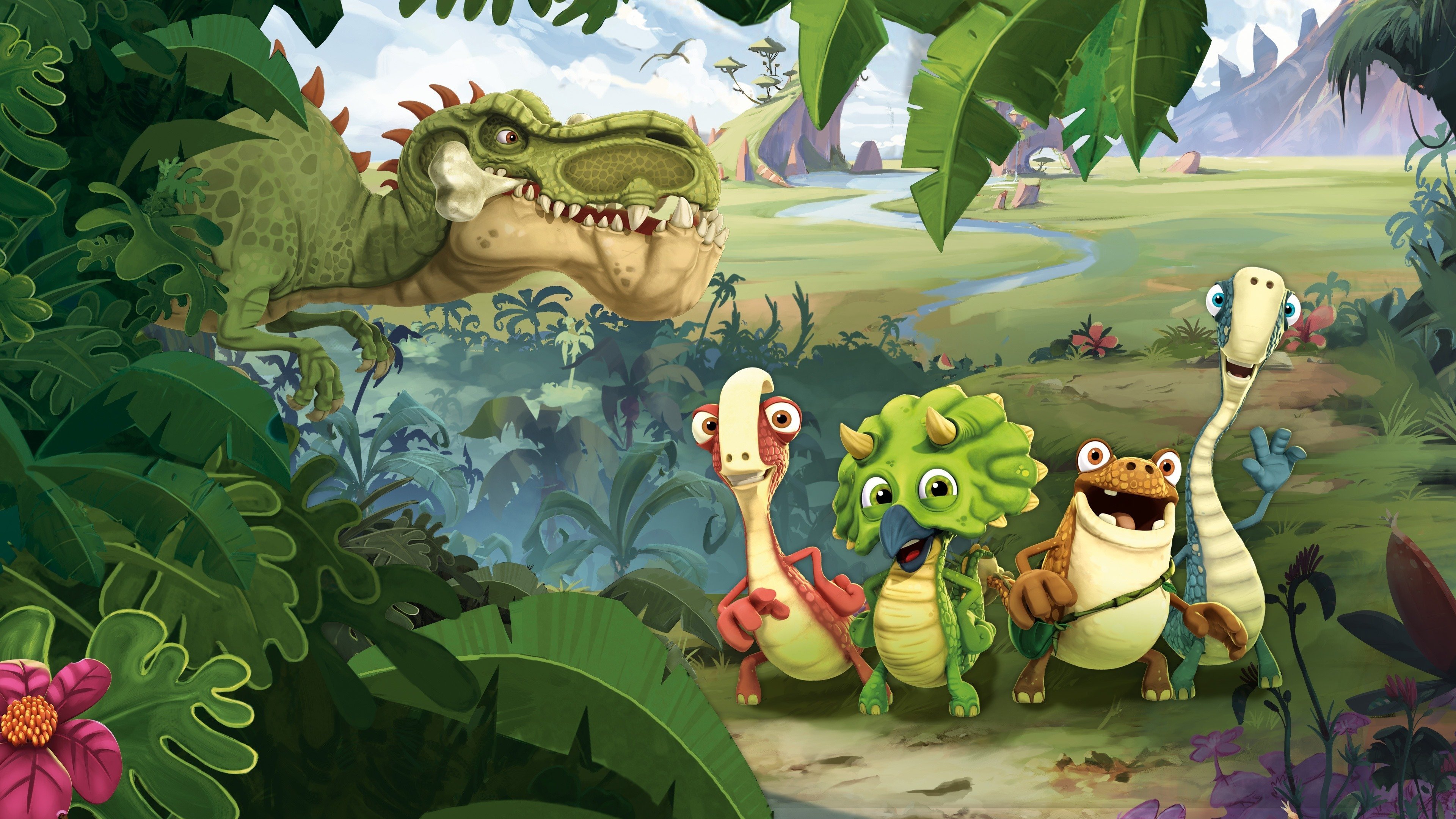 Gigantosaurus Background