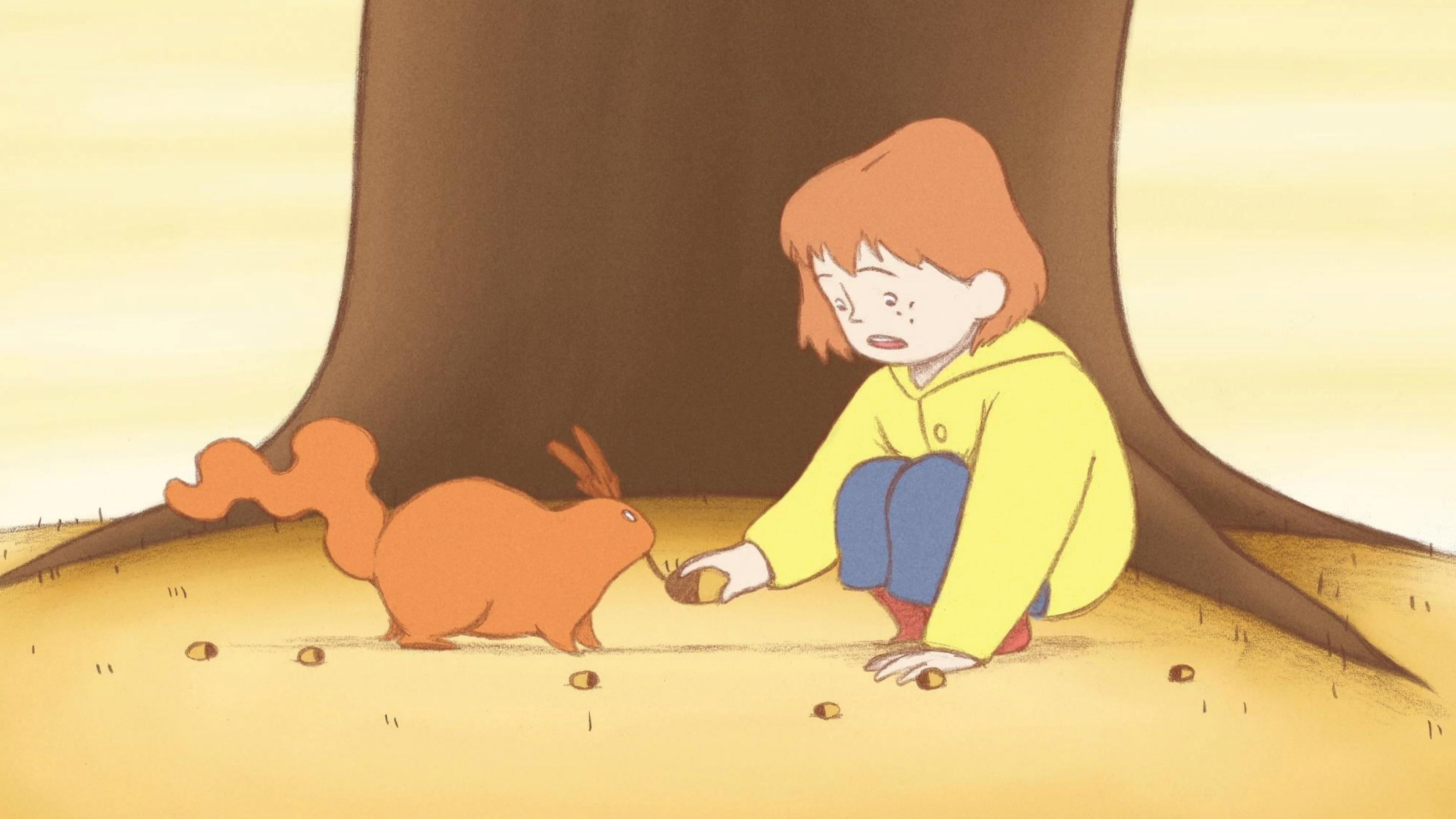 Acorns Background
