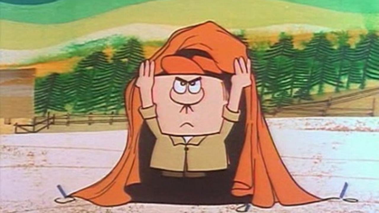 Mister Rossi at Camping Background