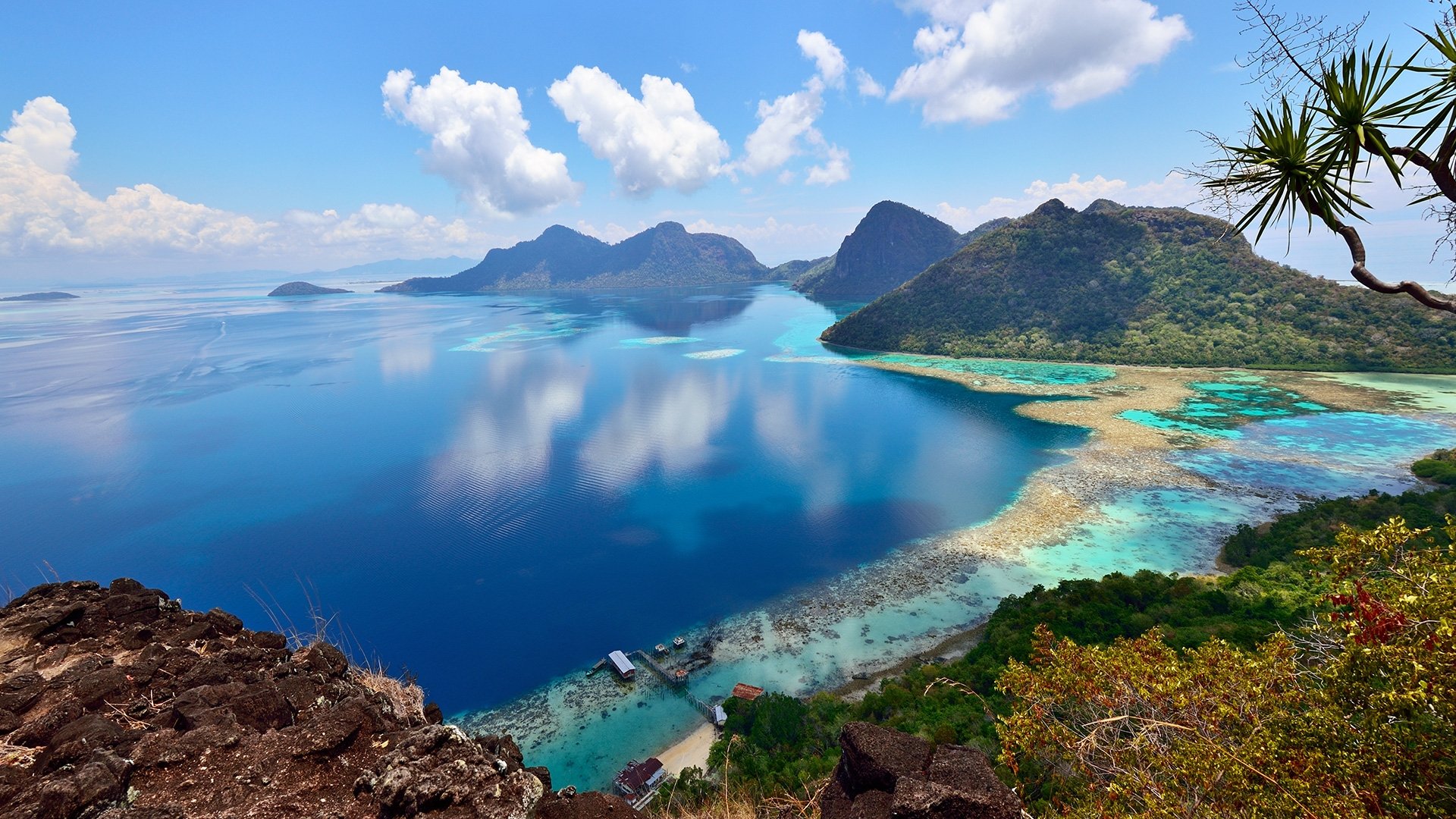 Earth's Tropical Islands Background