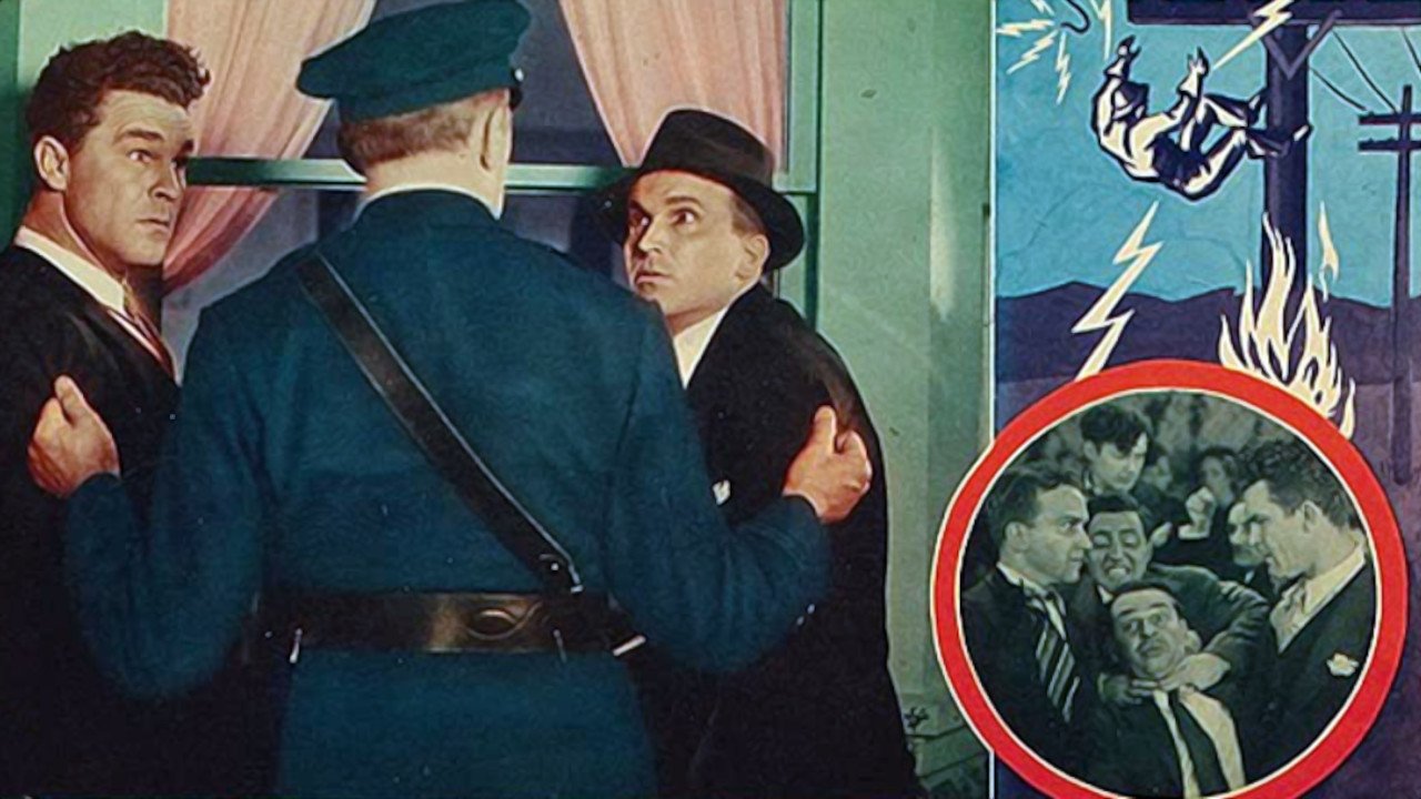 Crashing Through Danger Background