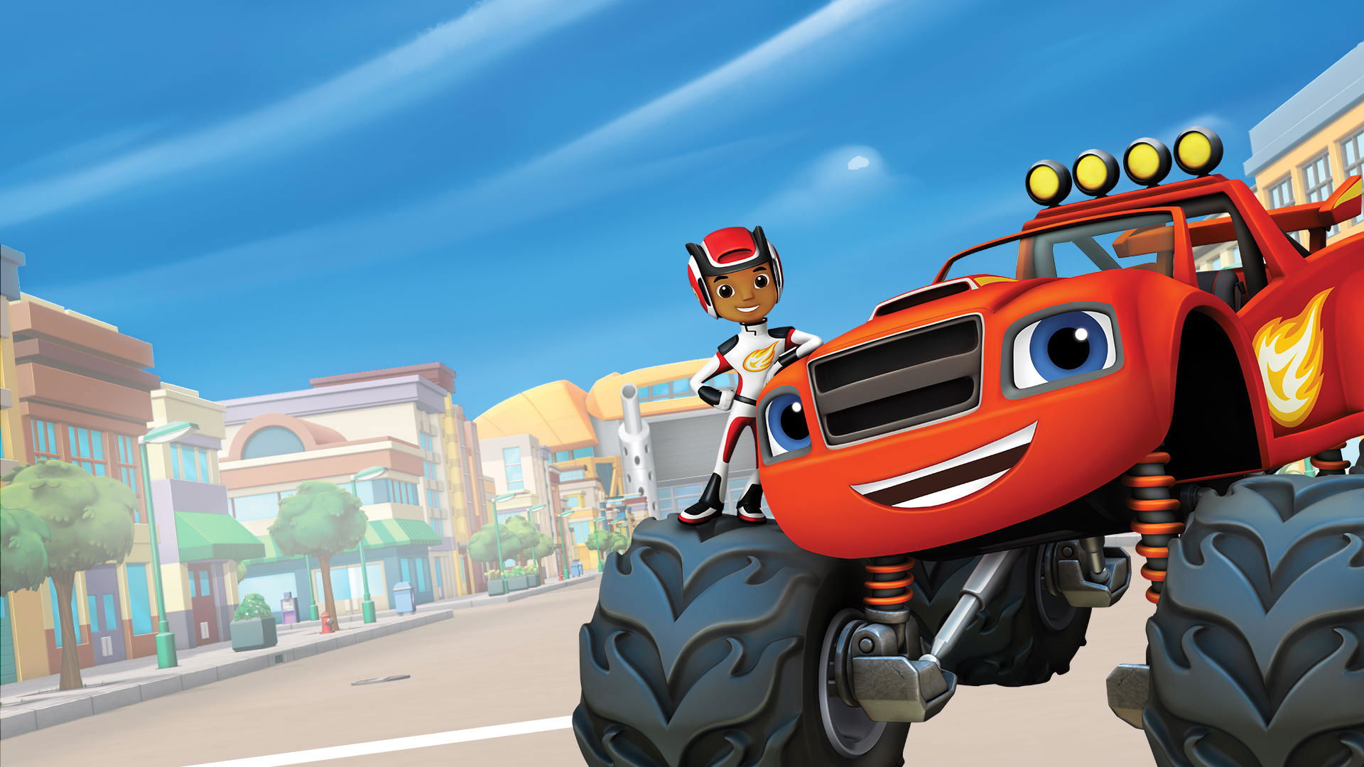Blaze and the Monster Machines Background