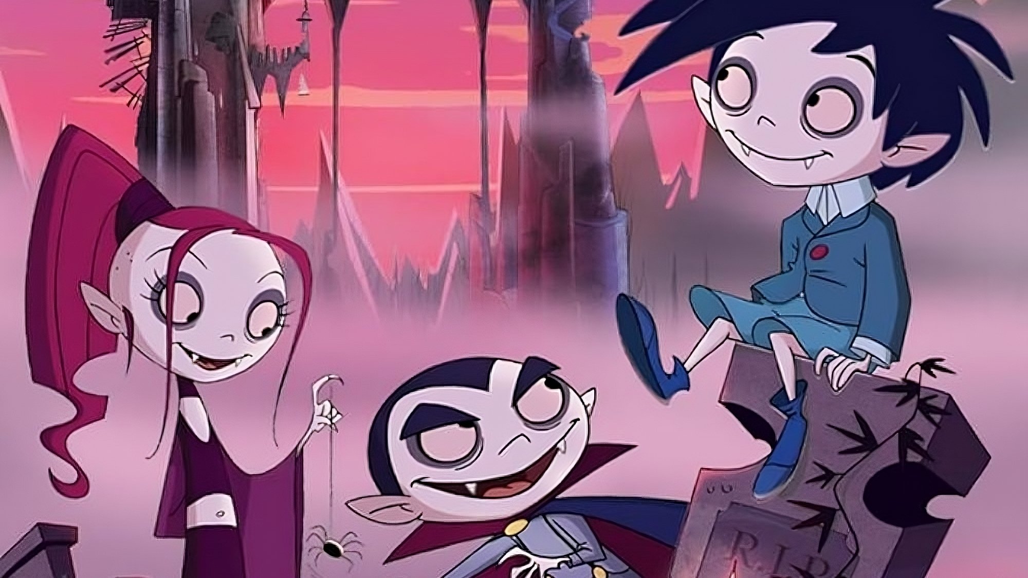 School for Little Vampires Background