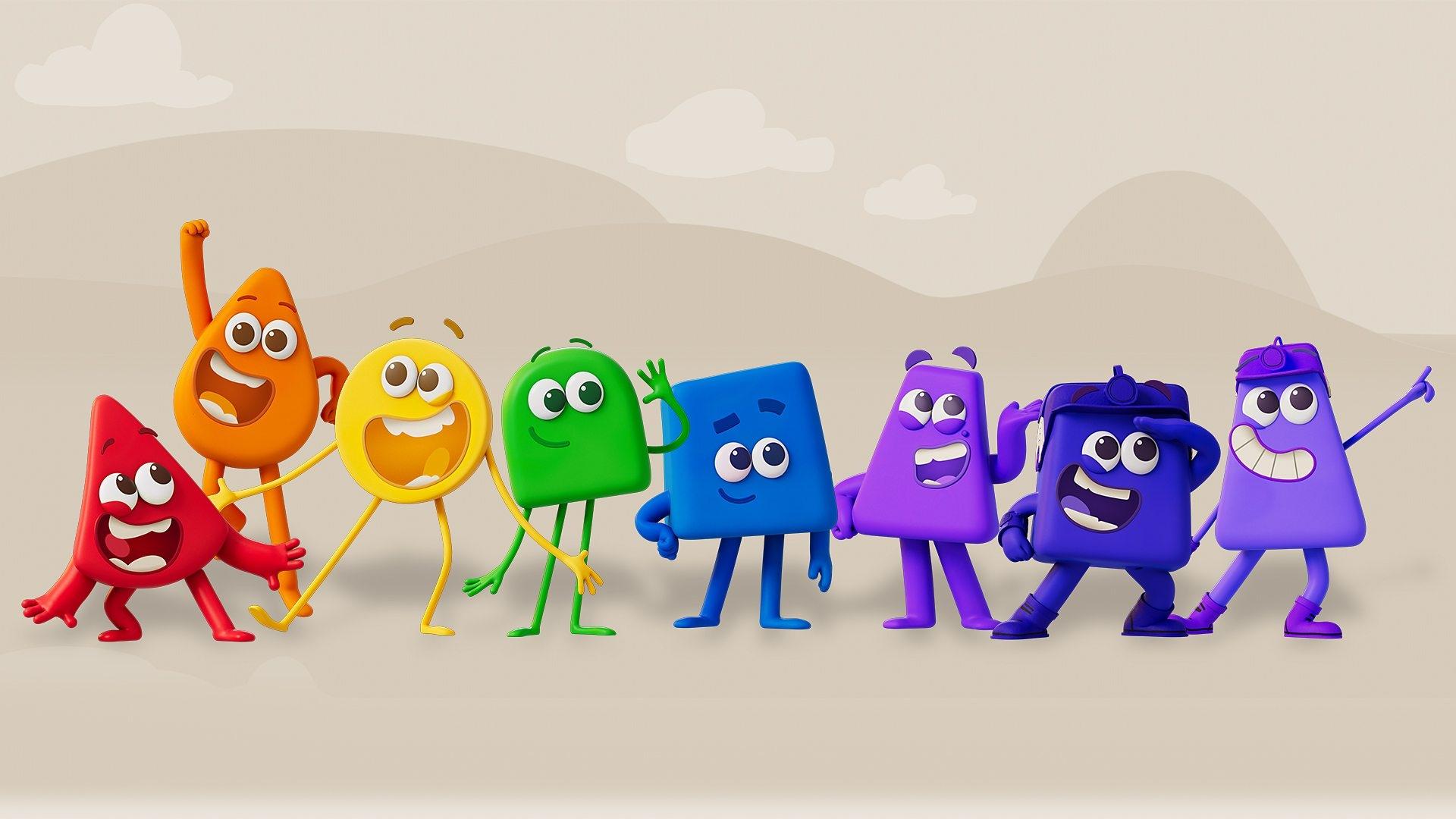 Colourblocks Background