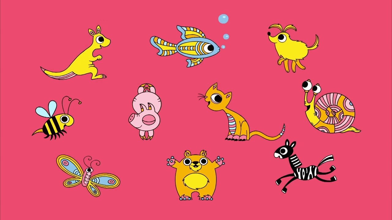 Ich kenne ein Tier Background