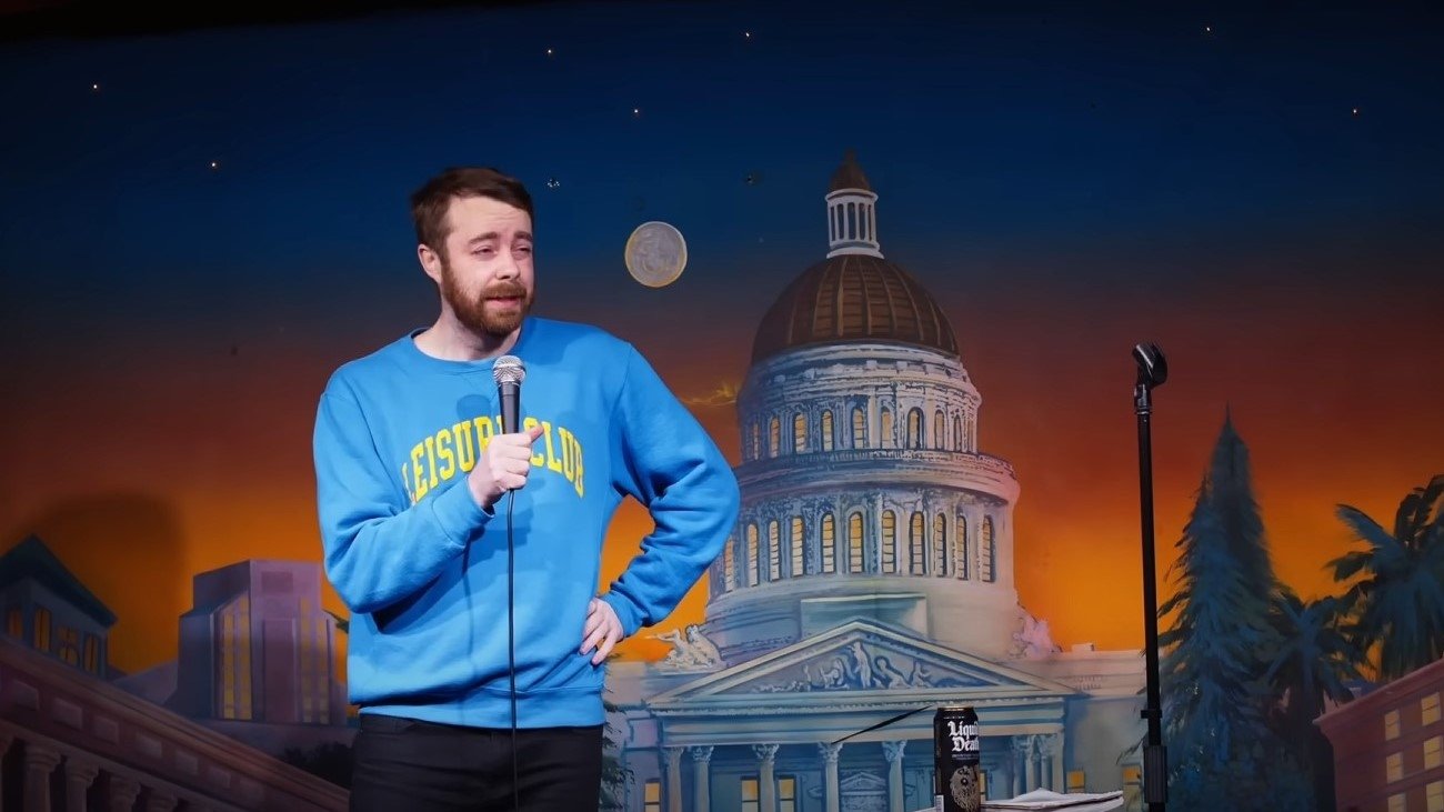 63 Minutes of Great Comedy - A Stand Up Comedy Special Background