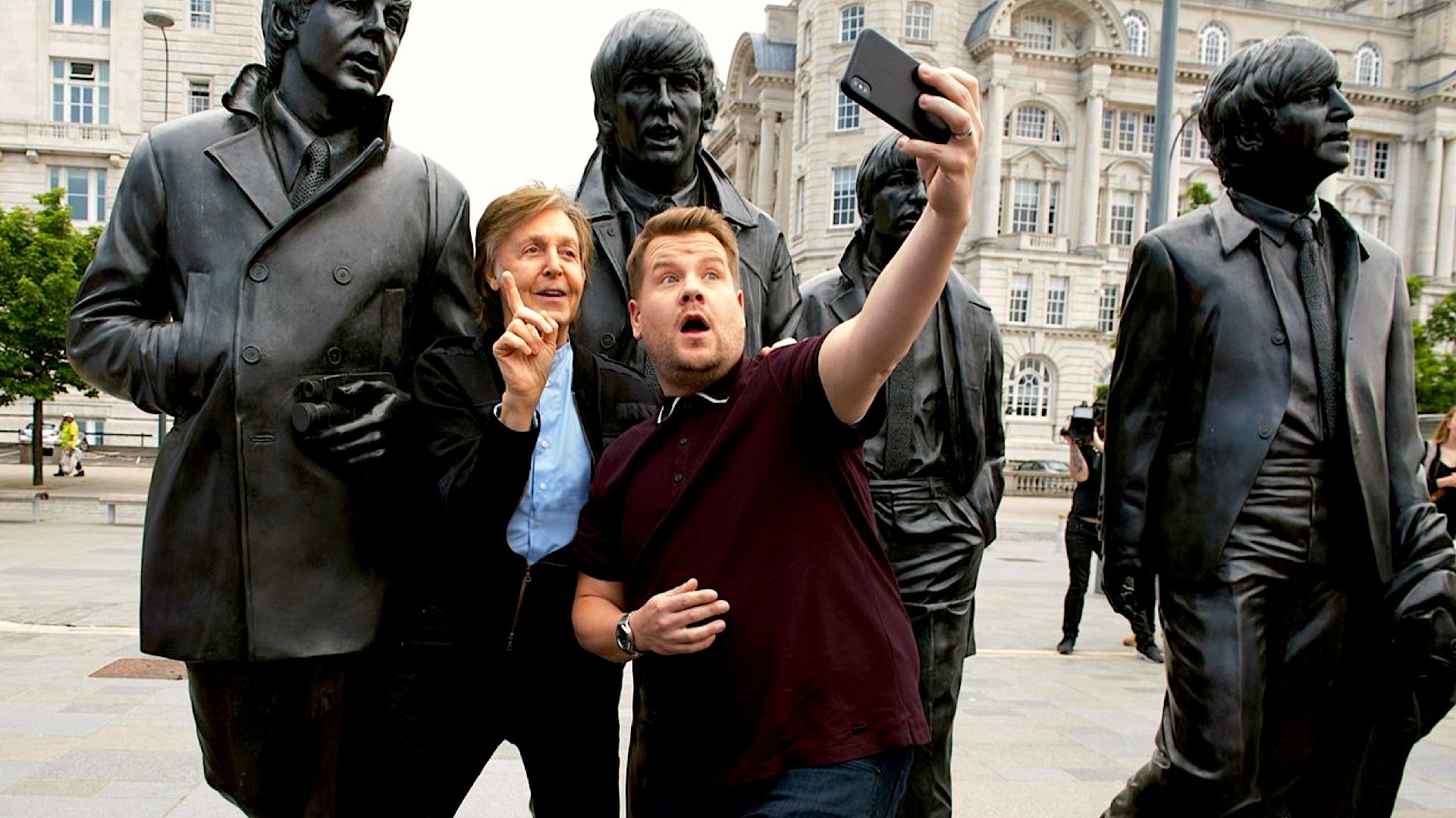 Carpool Karaoke: When Corden Met McCartney Live From Liverpool Background