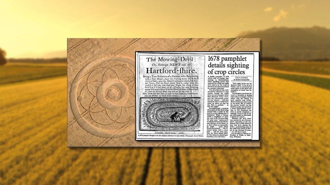 Crop Circle Realities Background