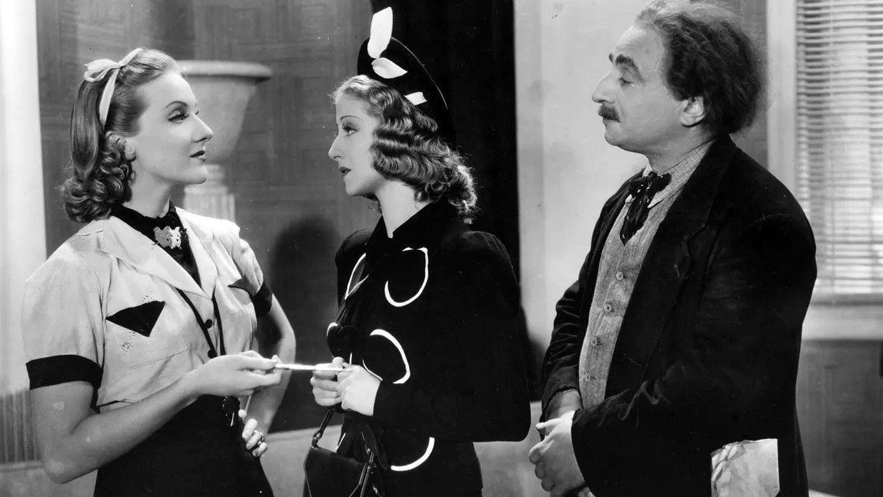 La modelo y la estrella Background