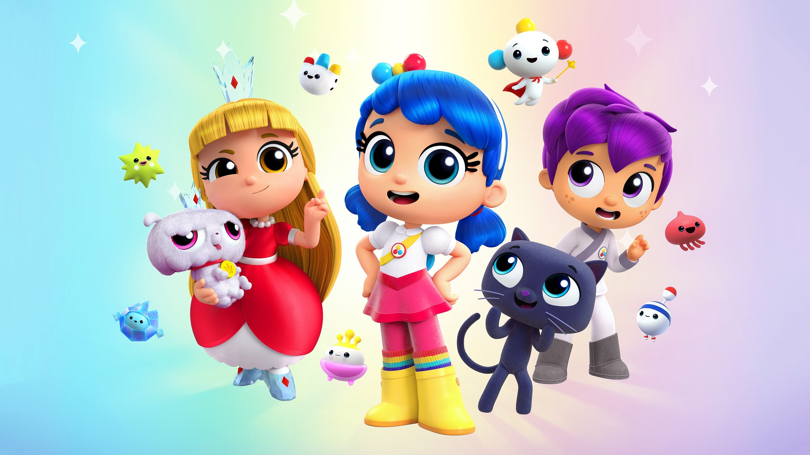 True and the Rainbow Kingdom Background