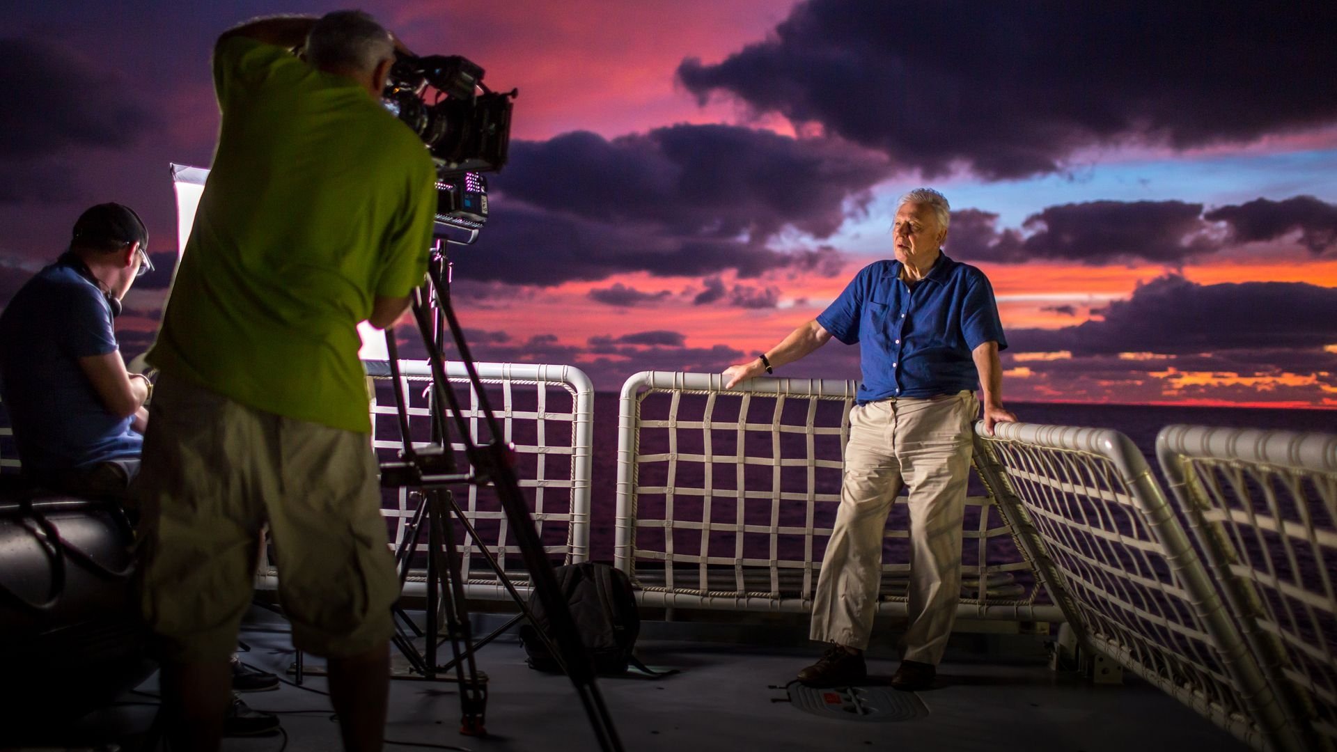 Attenborough at 90: Behind the Lens Background