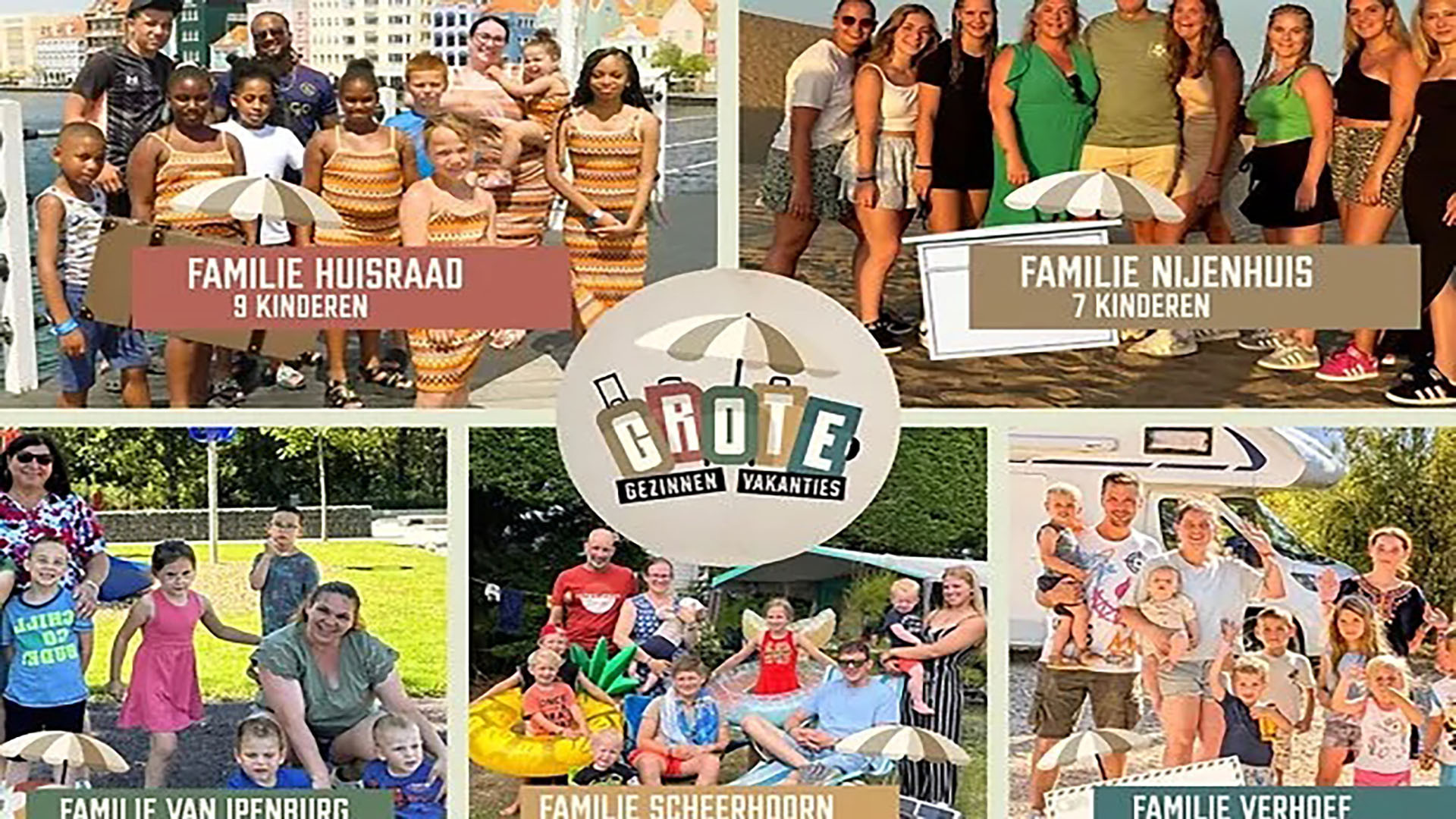 Grote Gezinnen, Grote Vakanties Background
