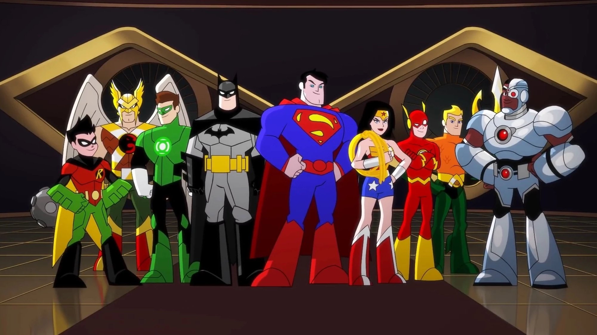 DC Super Friends Background