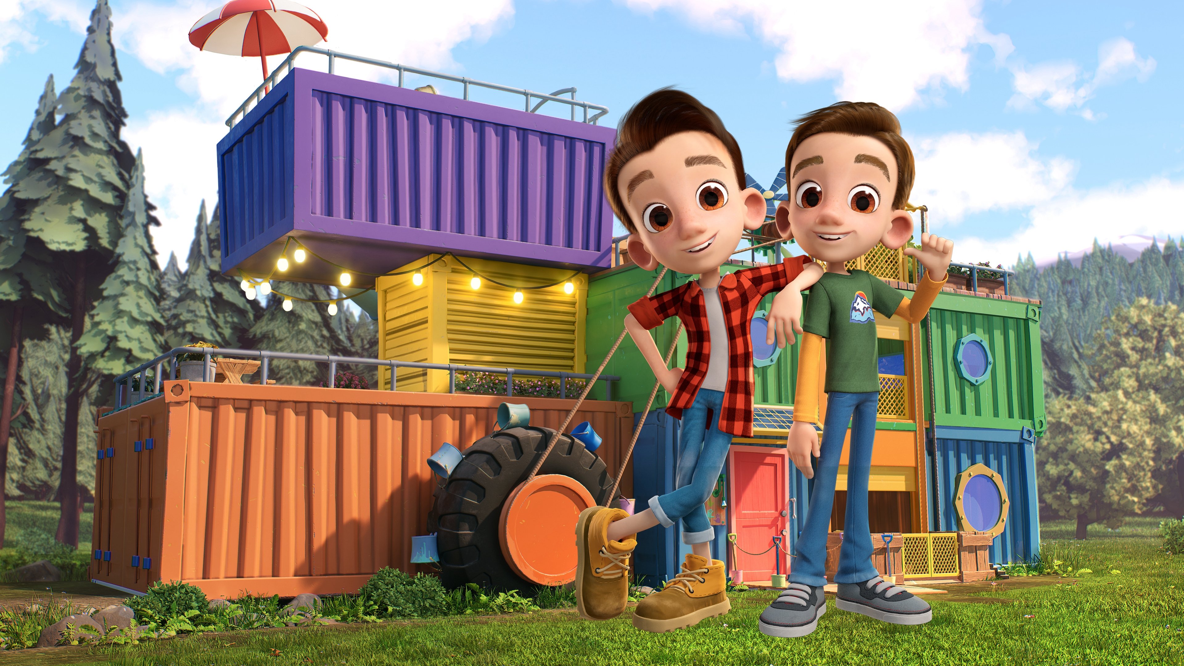 Builder Brothers' Dream Factory Background