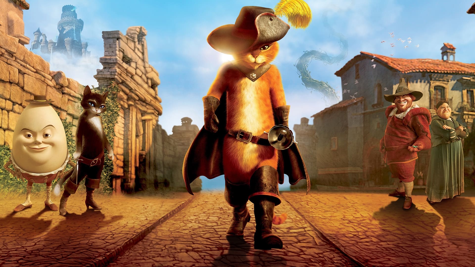 Puss in Boots Background