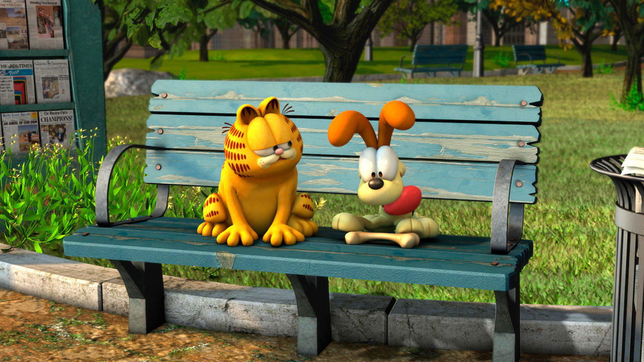 Garfield Gets Real Background