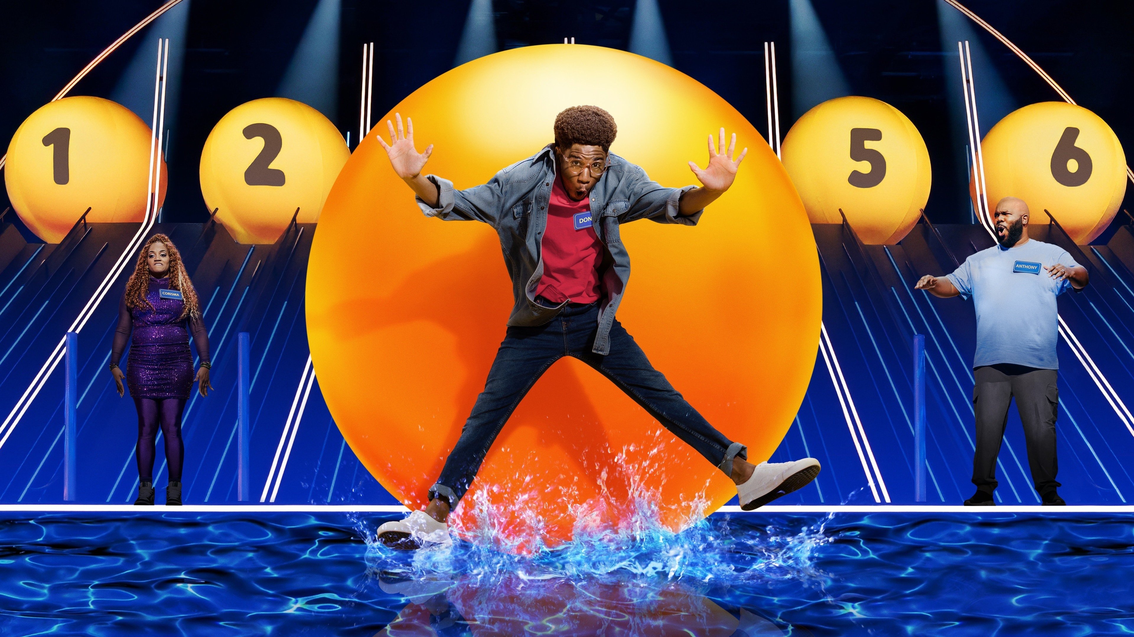 The Quiz with Balls Background